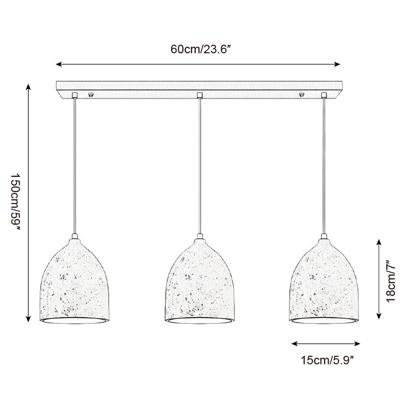 Clay Pendant Lamp