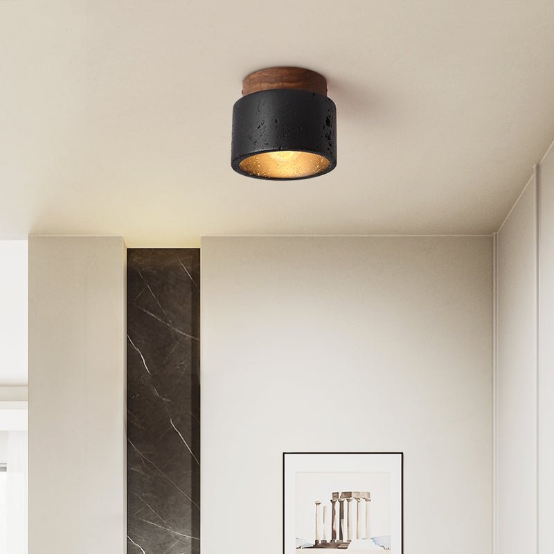 Volcanic Glow Ceiling Light-Neutral Decor