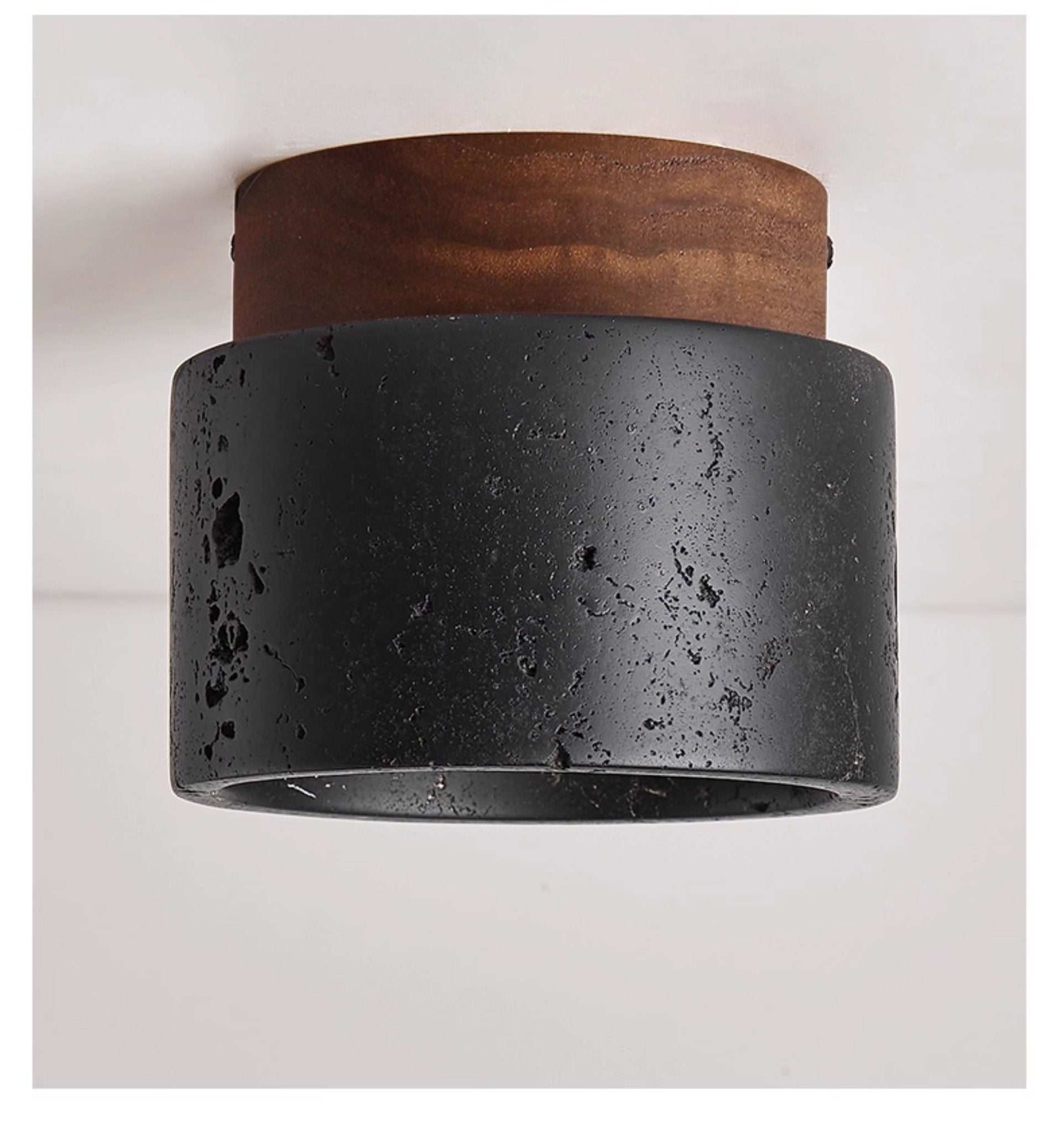 Volcanic Glow Ceiling Light-Neutral Decor
