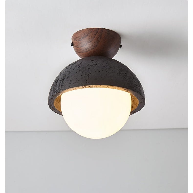 Volcanic Orb Ceiling Lamp-Neutral Decor