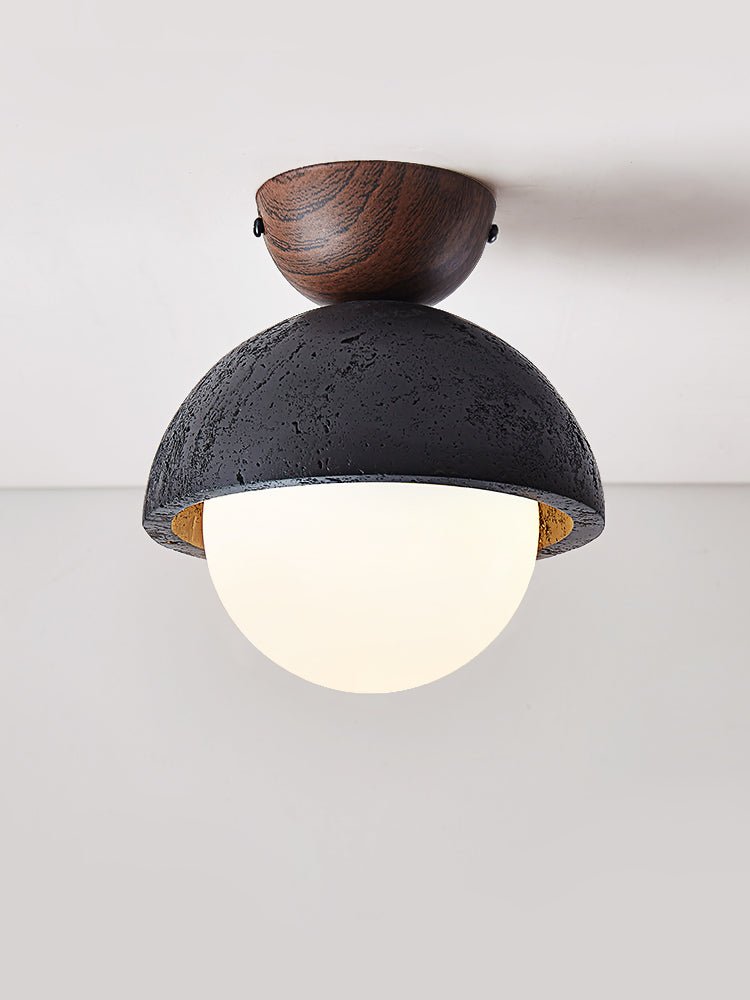 Volcanic Orb Ceiling Lamp-Neutral Decor