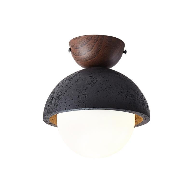 Volcanic Orb Ceiling Lamp-Neutral Decor