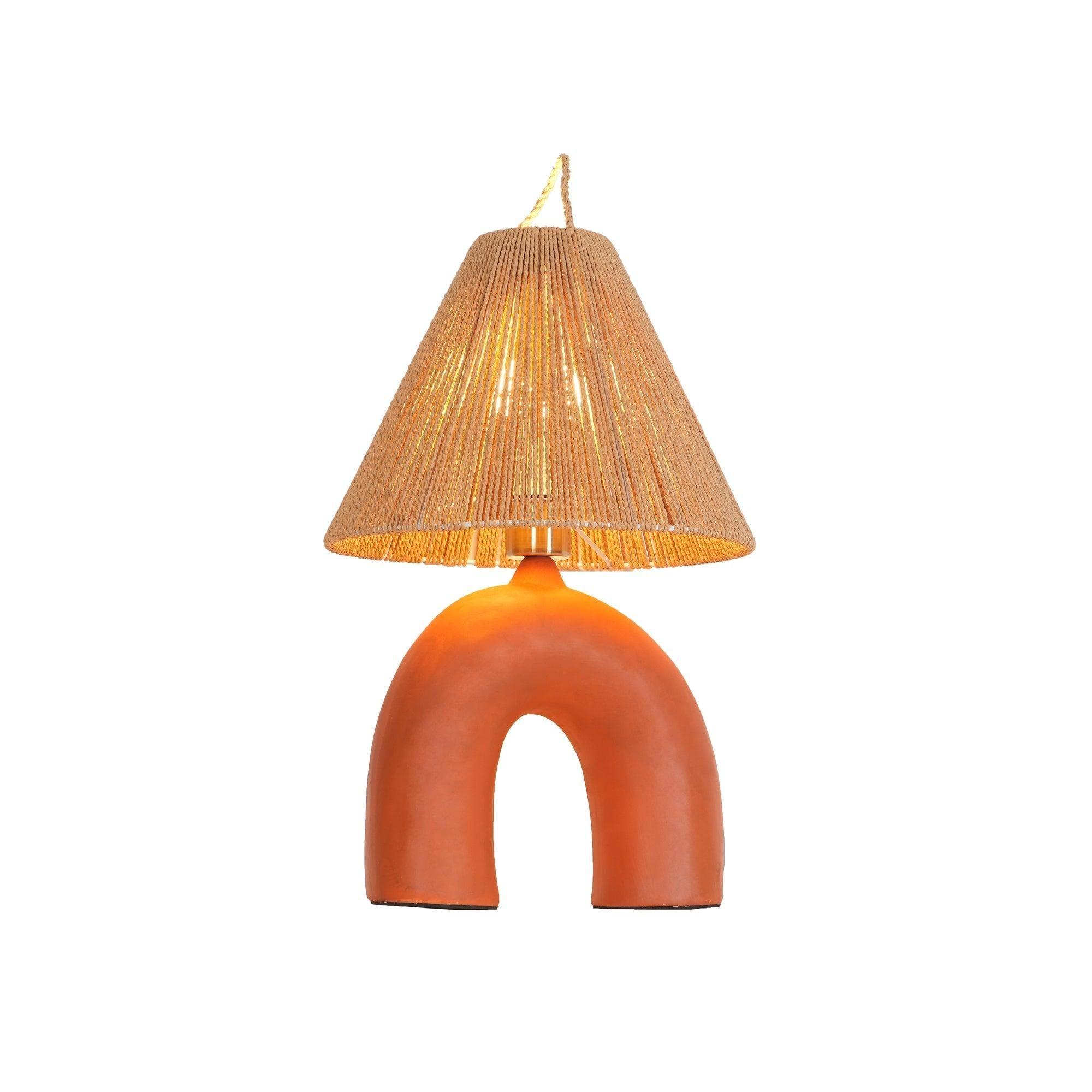 Dionian Ceramics Table Lamp-Neutral Decor