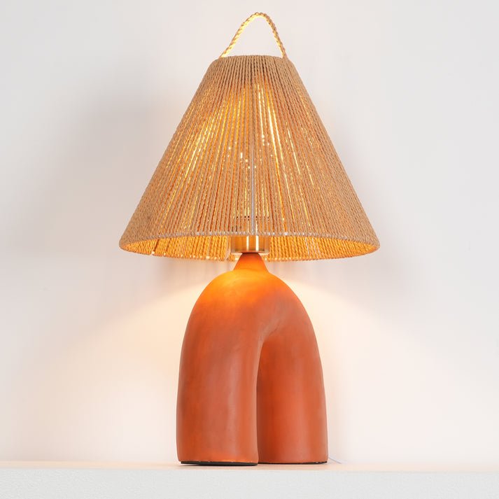 Dionian Ceramics Table Lamp-Neutral Decor