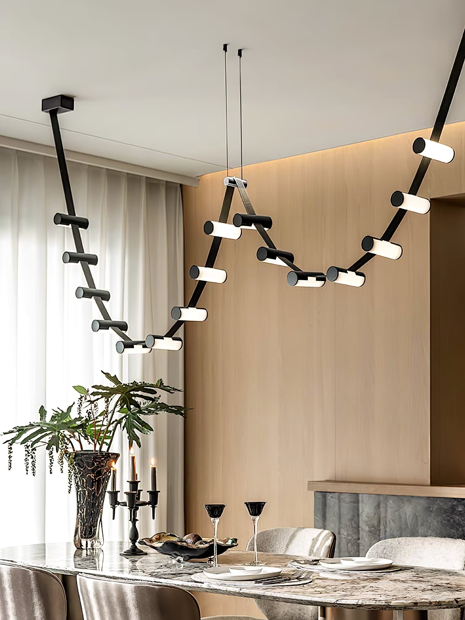 Flexura Modular Track Pendant Light-Neutral Decor