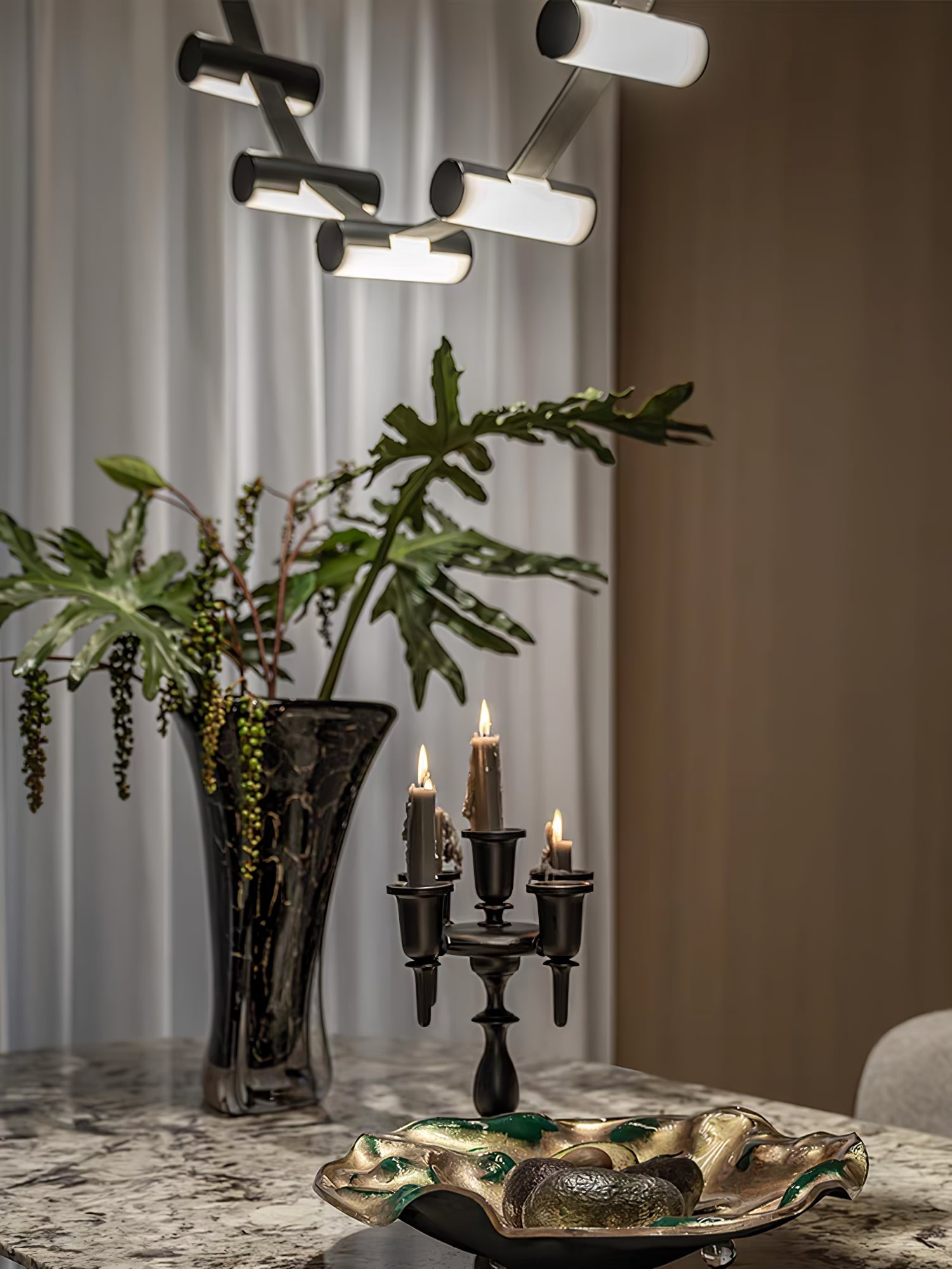 Flexura Modular Track Pendant Light-Neutral Decor