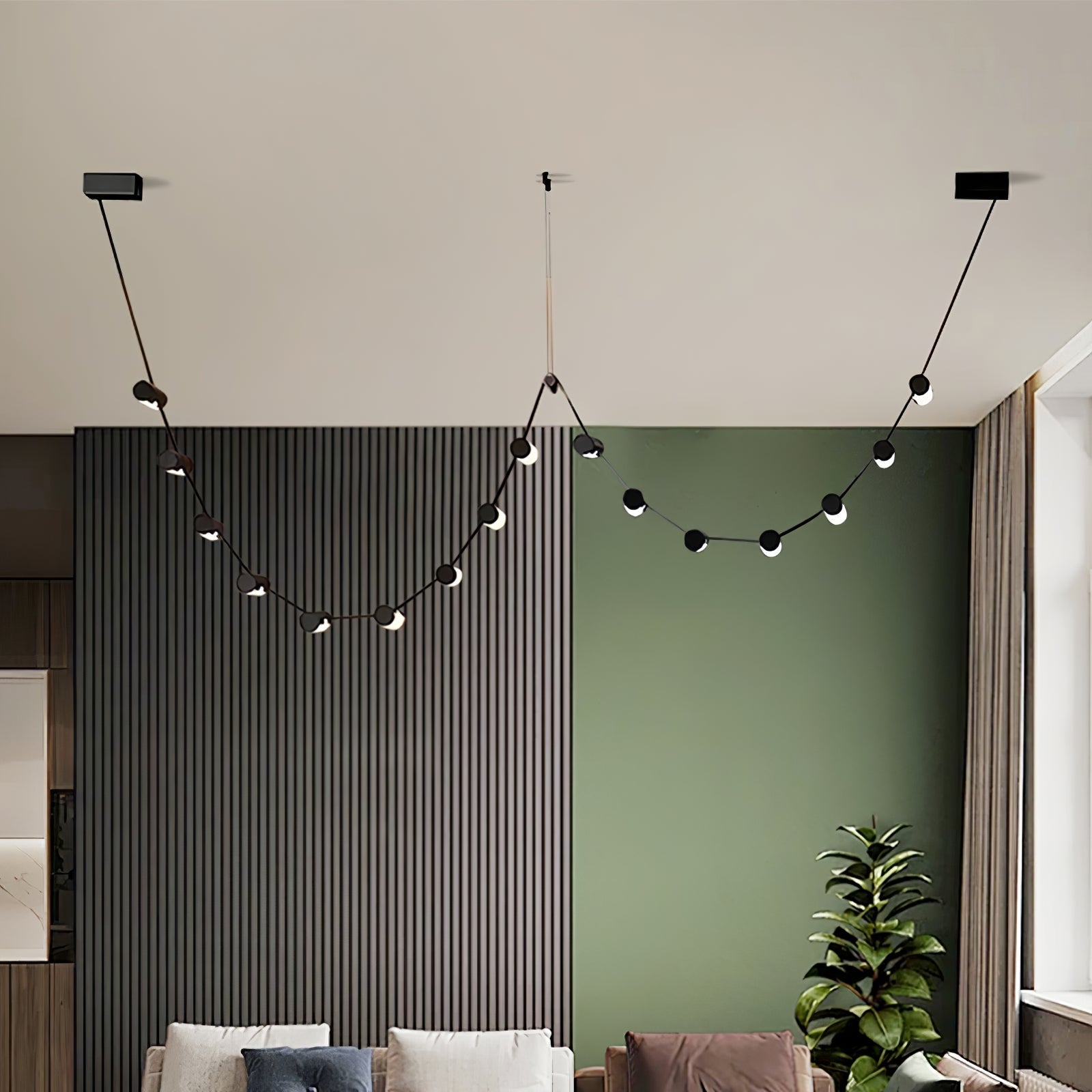 Flexura Modular Track Pendant Light-Neutral Decor
