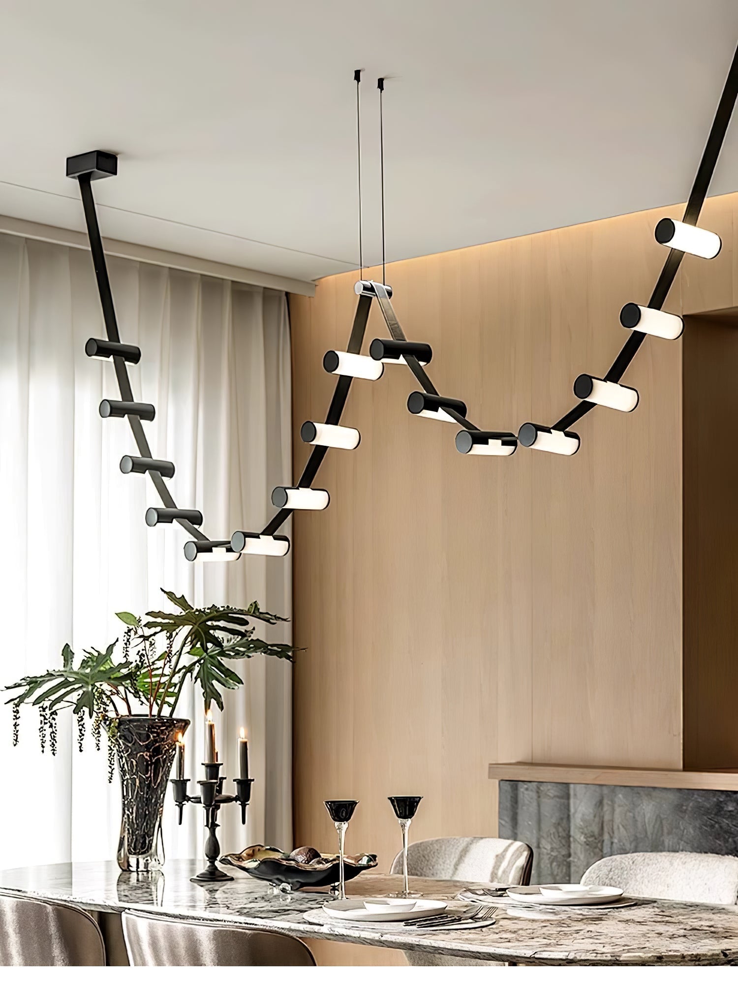 Flexura Modular Track Pendant Light-Neutral Decor