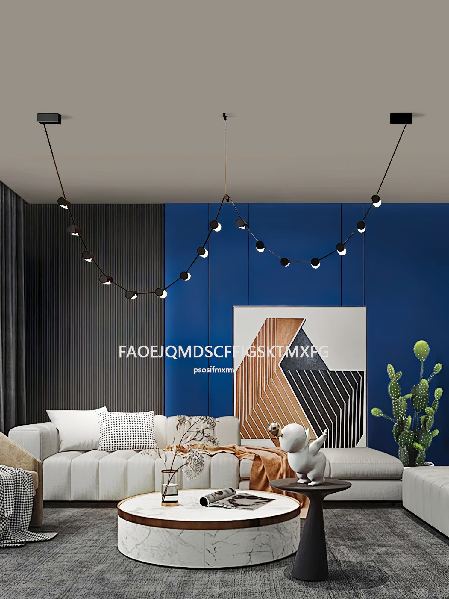 Flexura Modular Track Pendant Light-Neutral Decor