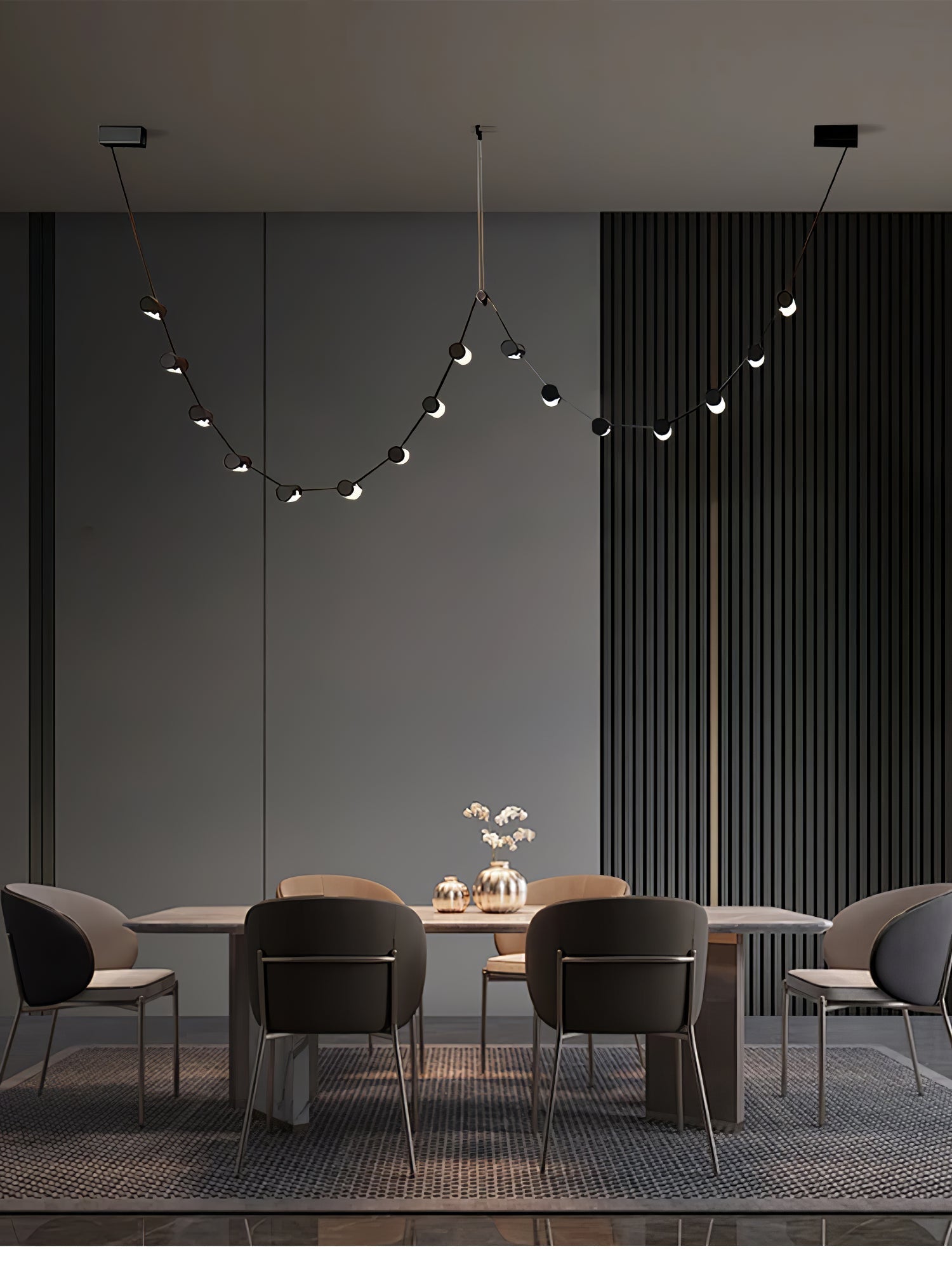 Flexura Modular Track Pendant Light-Neutral Decor