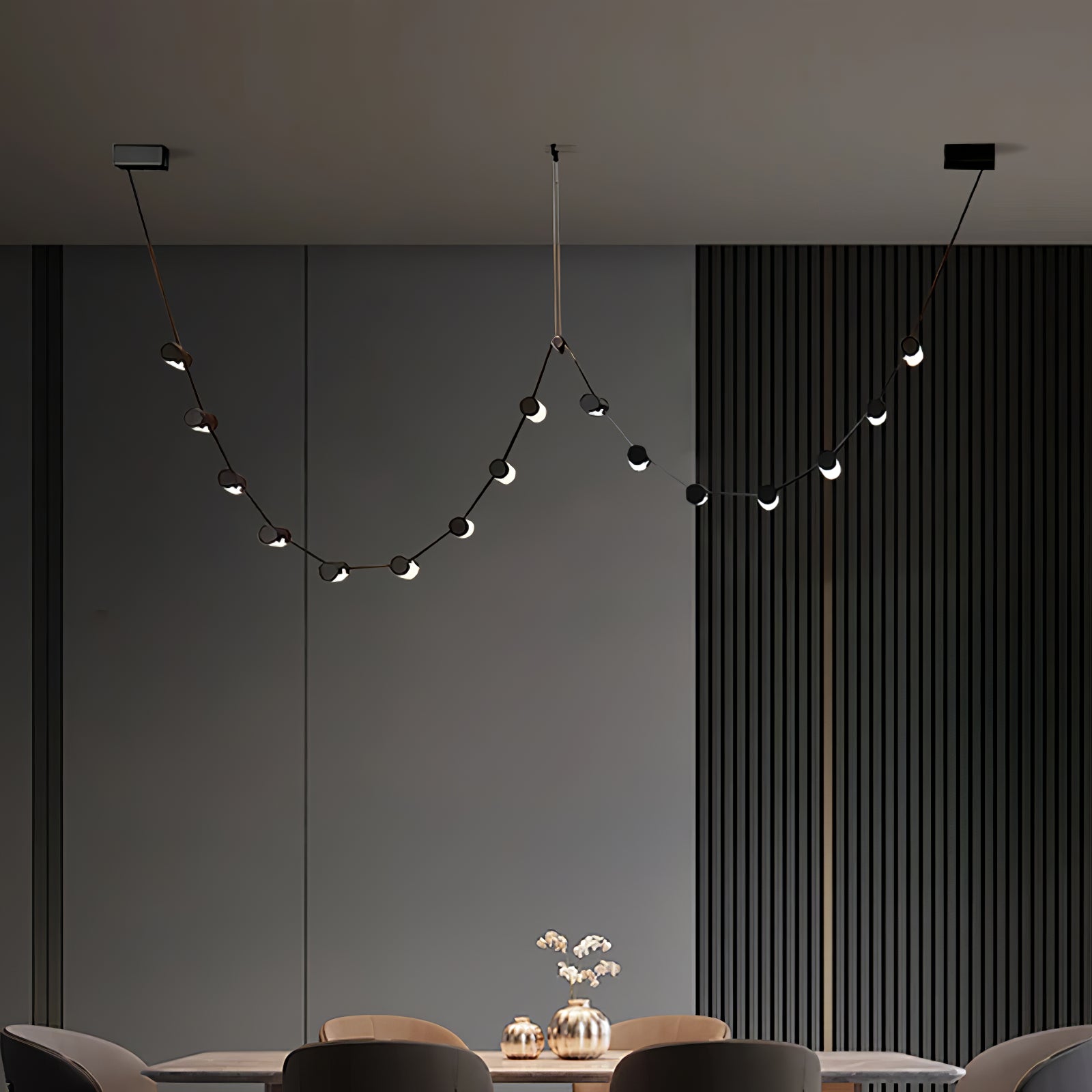 Flexura Modular Track Pendant Light-Neutral Decor