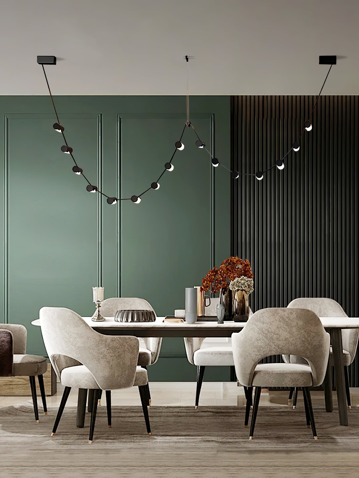 Flexura Modular Track Pendant Light-Neutral Decor