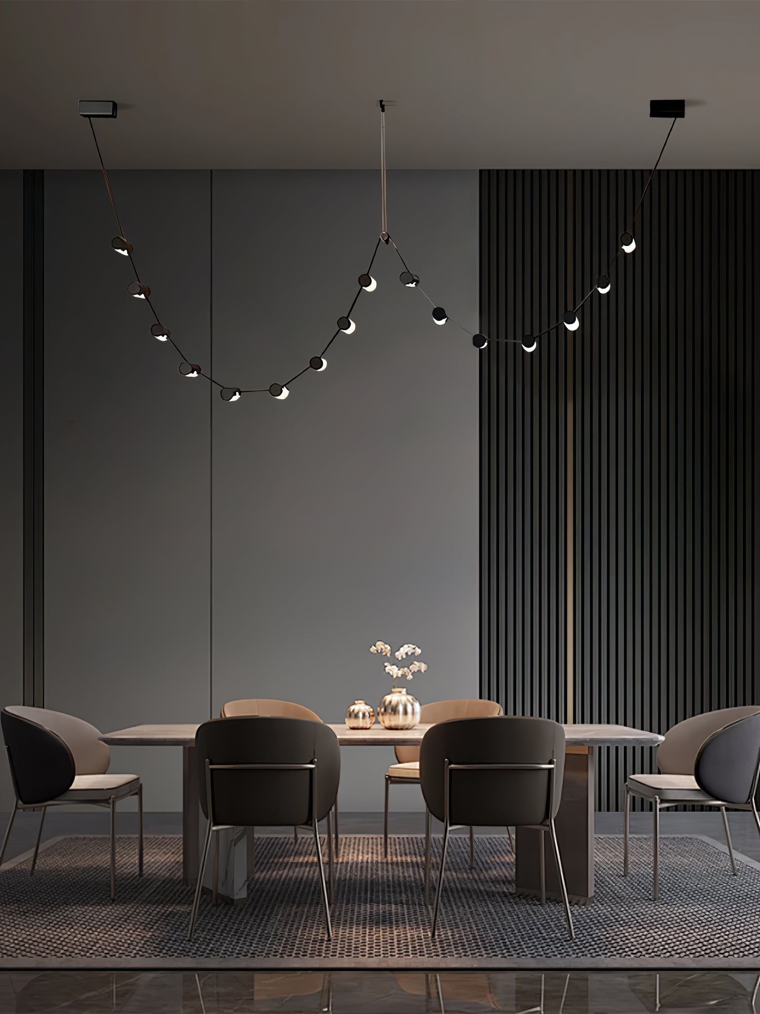 Flexura Modular Track Pendant Light-Neutral Decor
