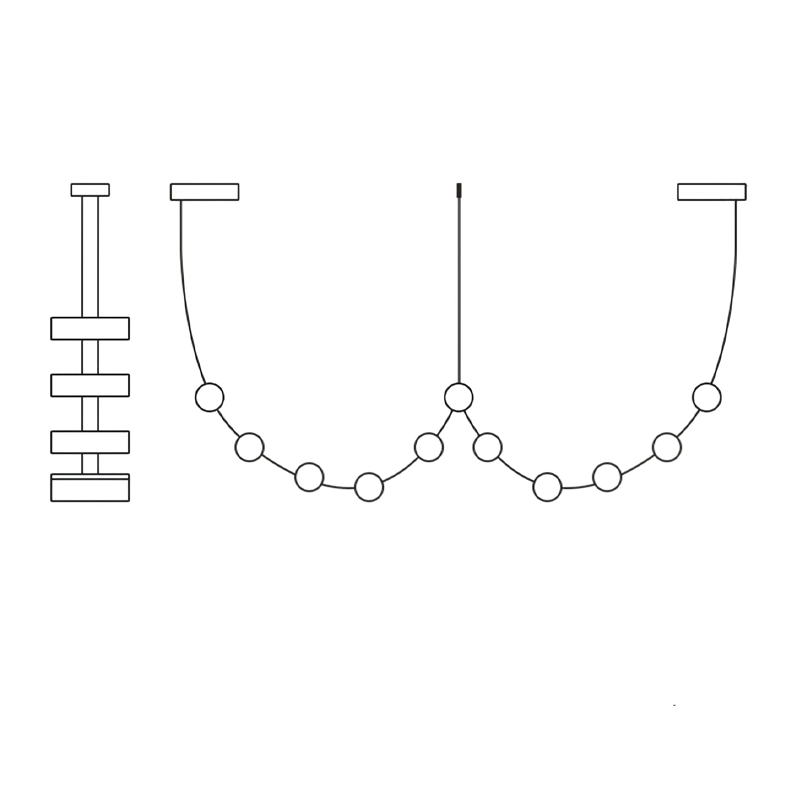 Flexura Modular Track Pendant Light-Neutral Decor