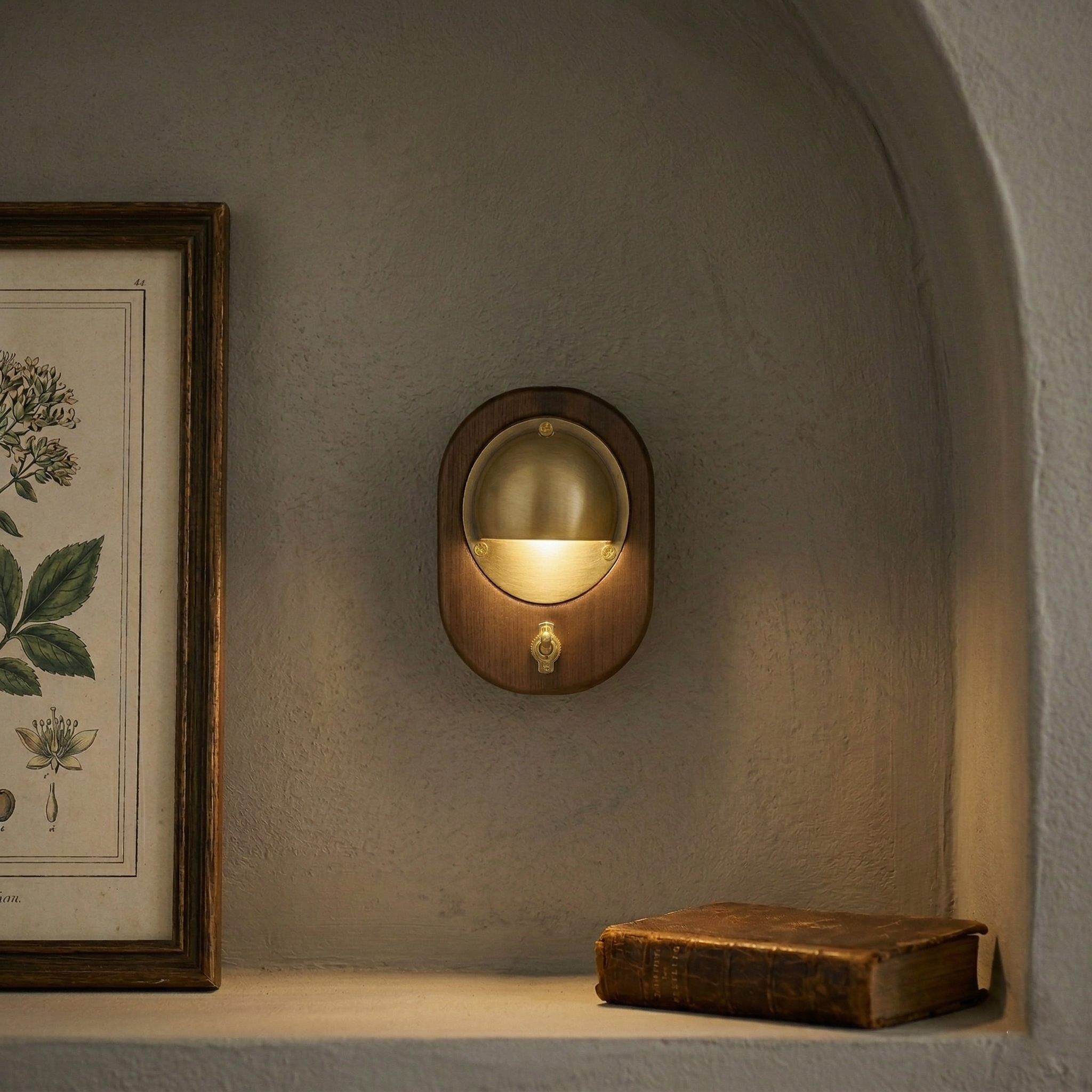 Angled view of the Alfi Wall Lamp against a neutral wall.