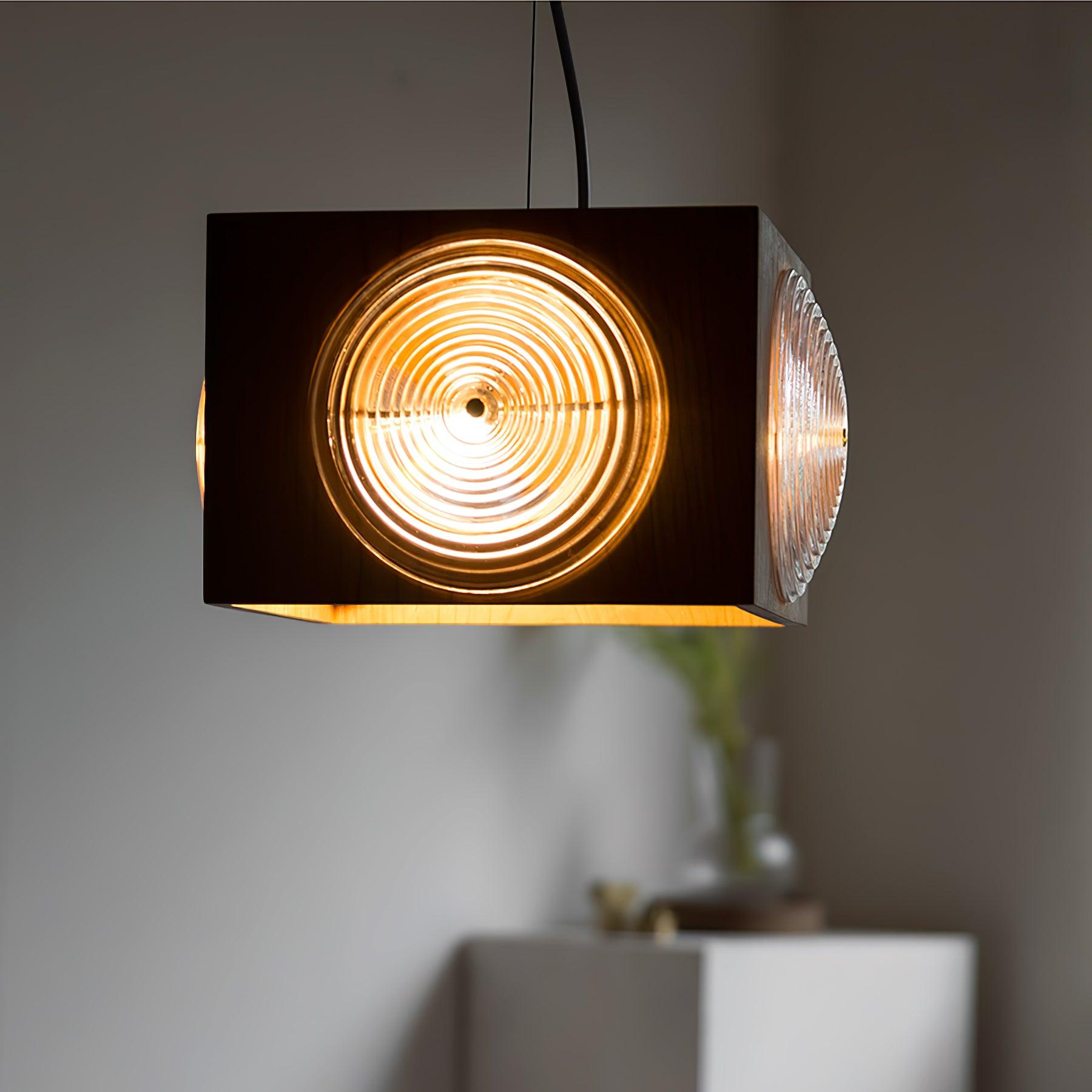 Allaeira Premium Nordic Art Wood Pendant Lamp-Neutral Decor