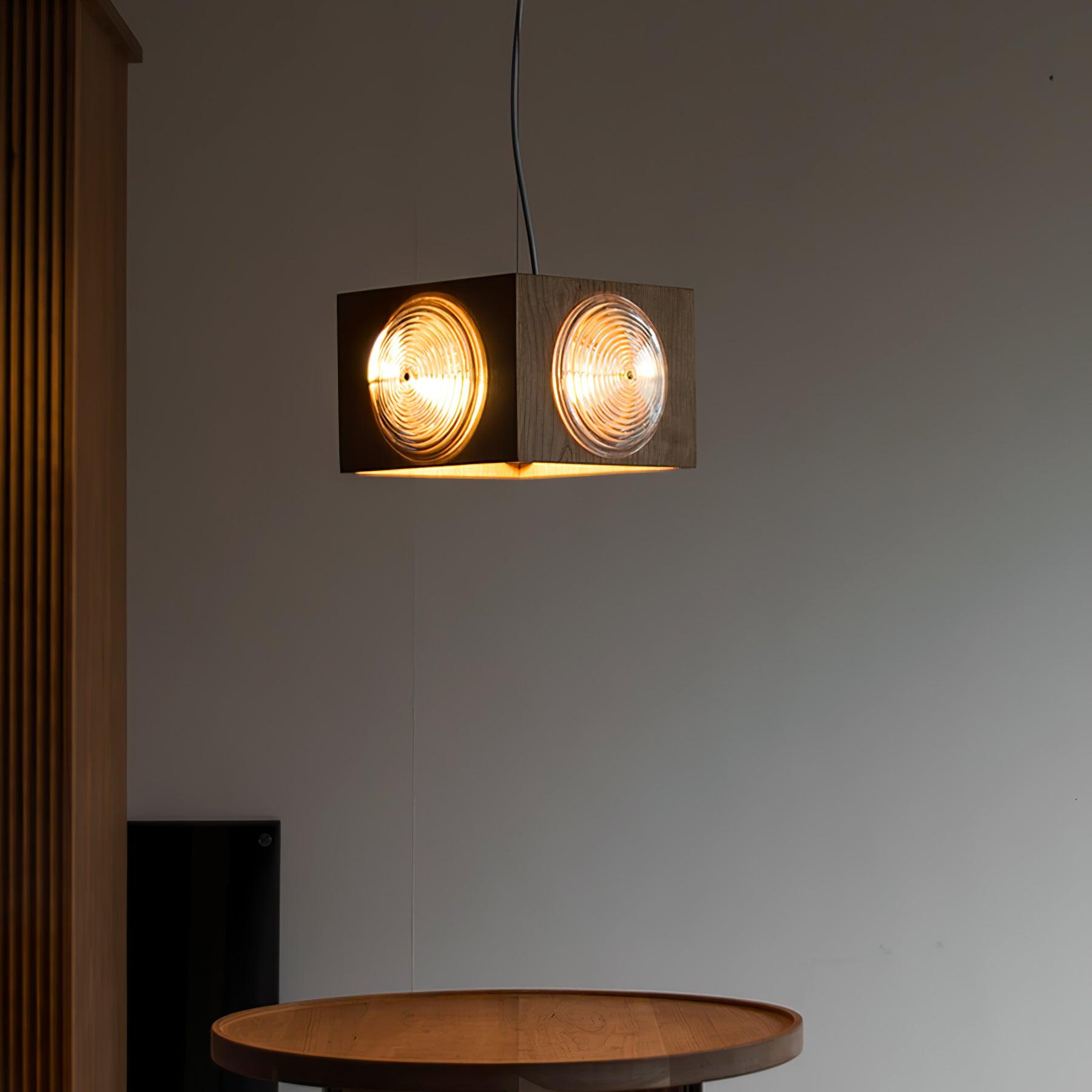 Allaeira Premium Nordic Art Wood Pendant Lamp-Neutral Decor