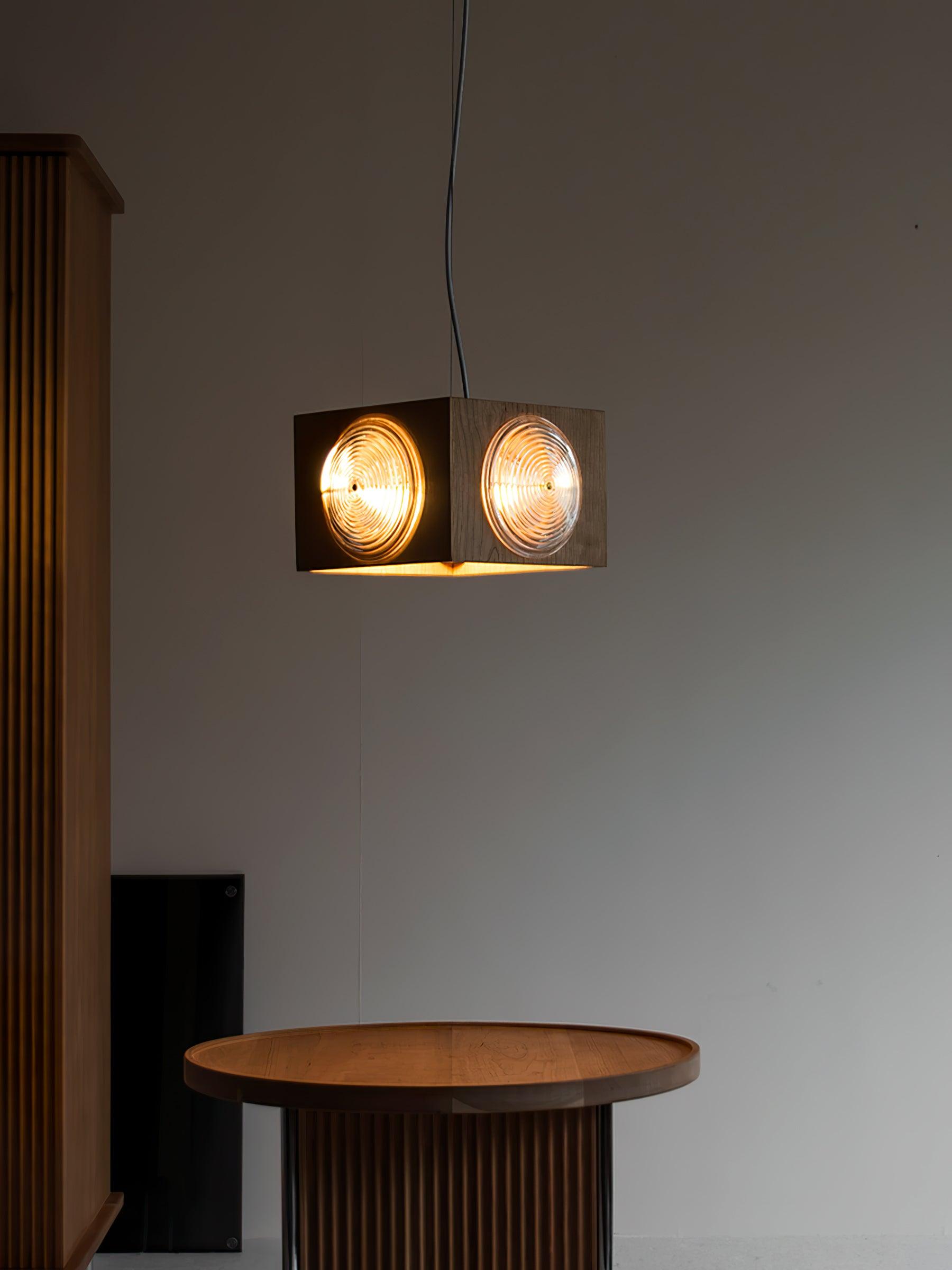 Allaeira Premium Nordic Art Wood Pendant Lamp-Neutral Decor