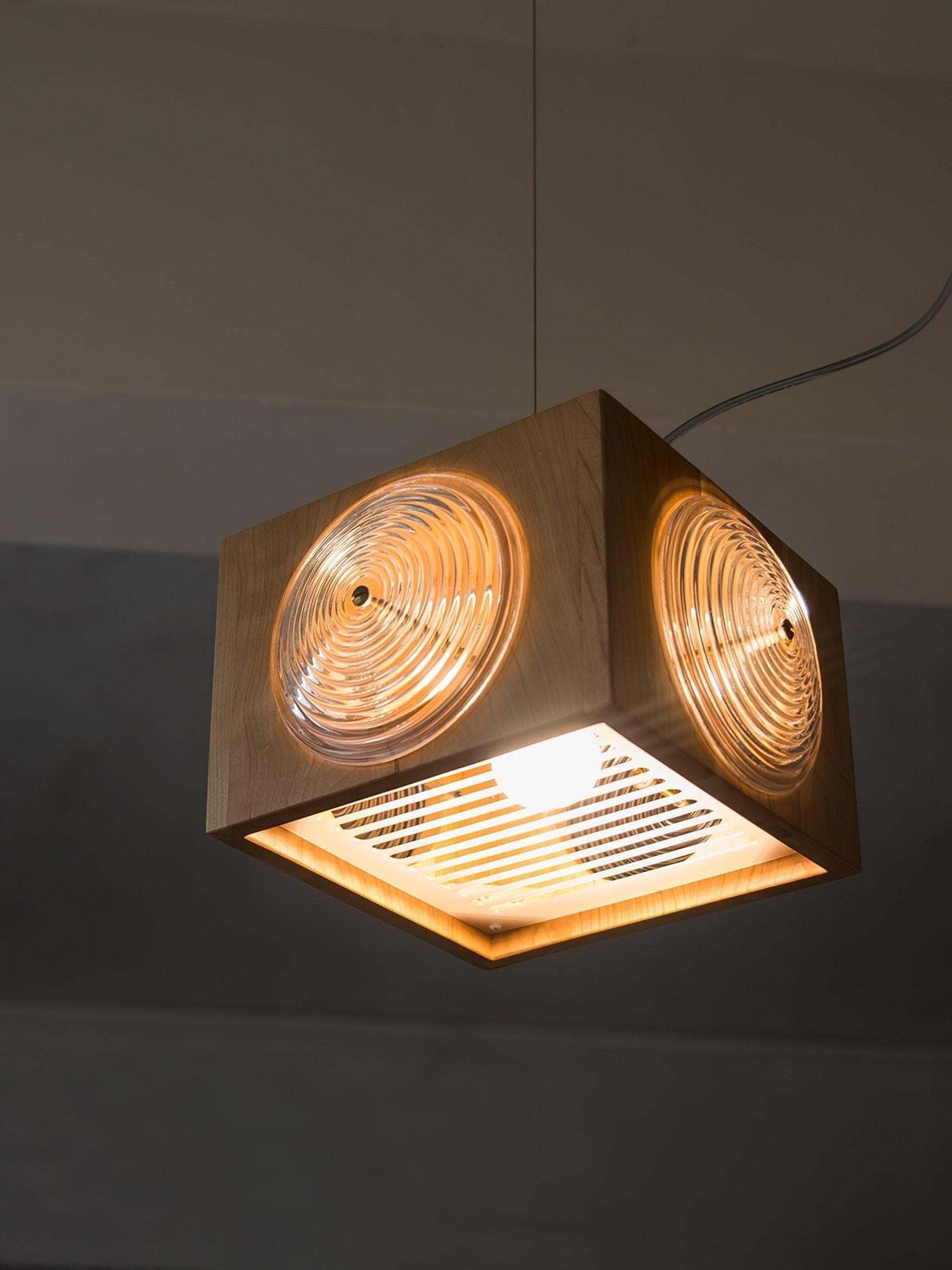 Allaeira Premium Nordic Art Wood Pendant Lamp-Neutral Decor