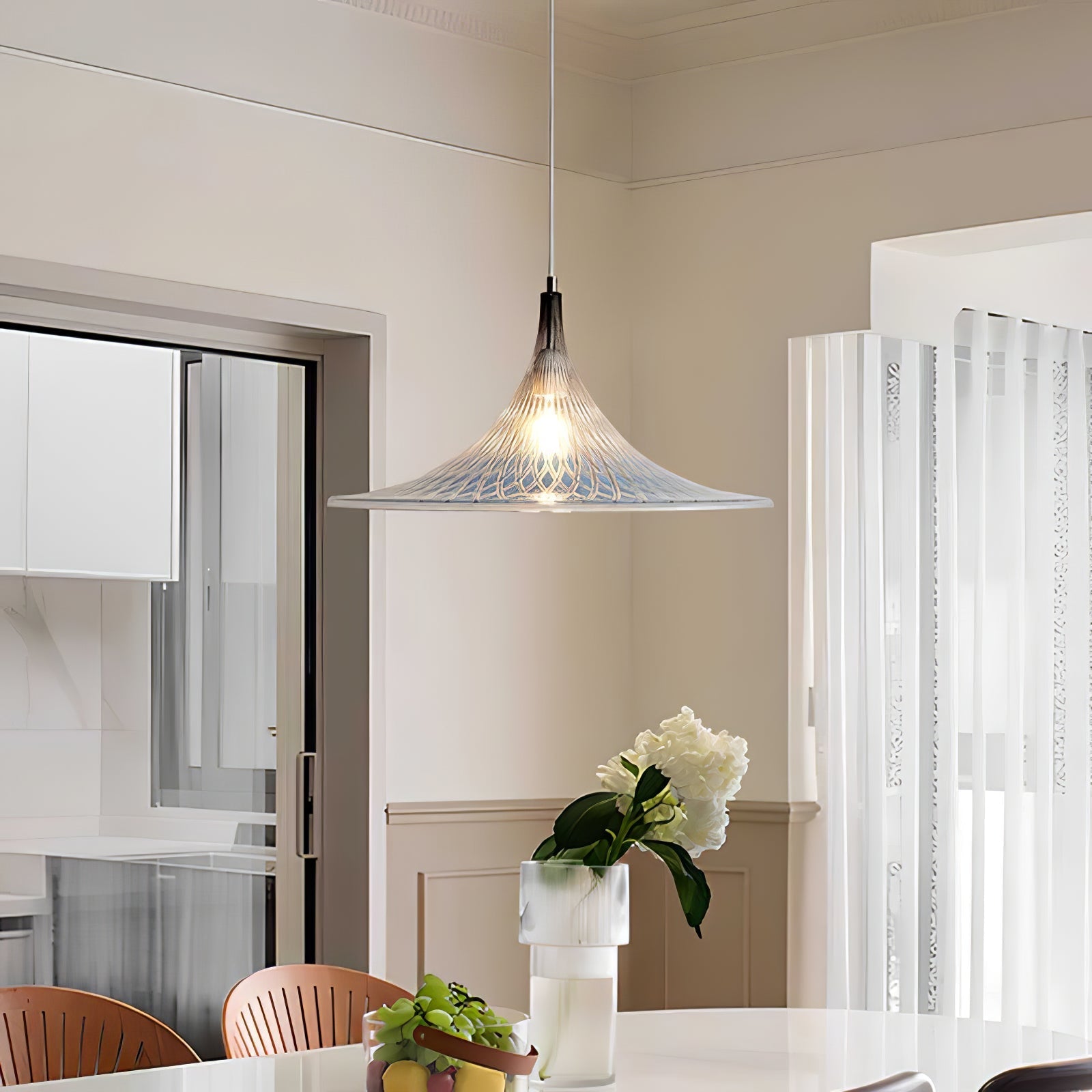 Calire Premium Nordic Art Pendant Light-Neutral Decor