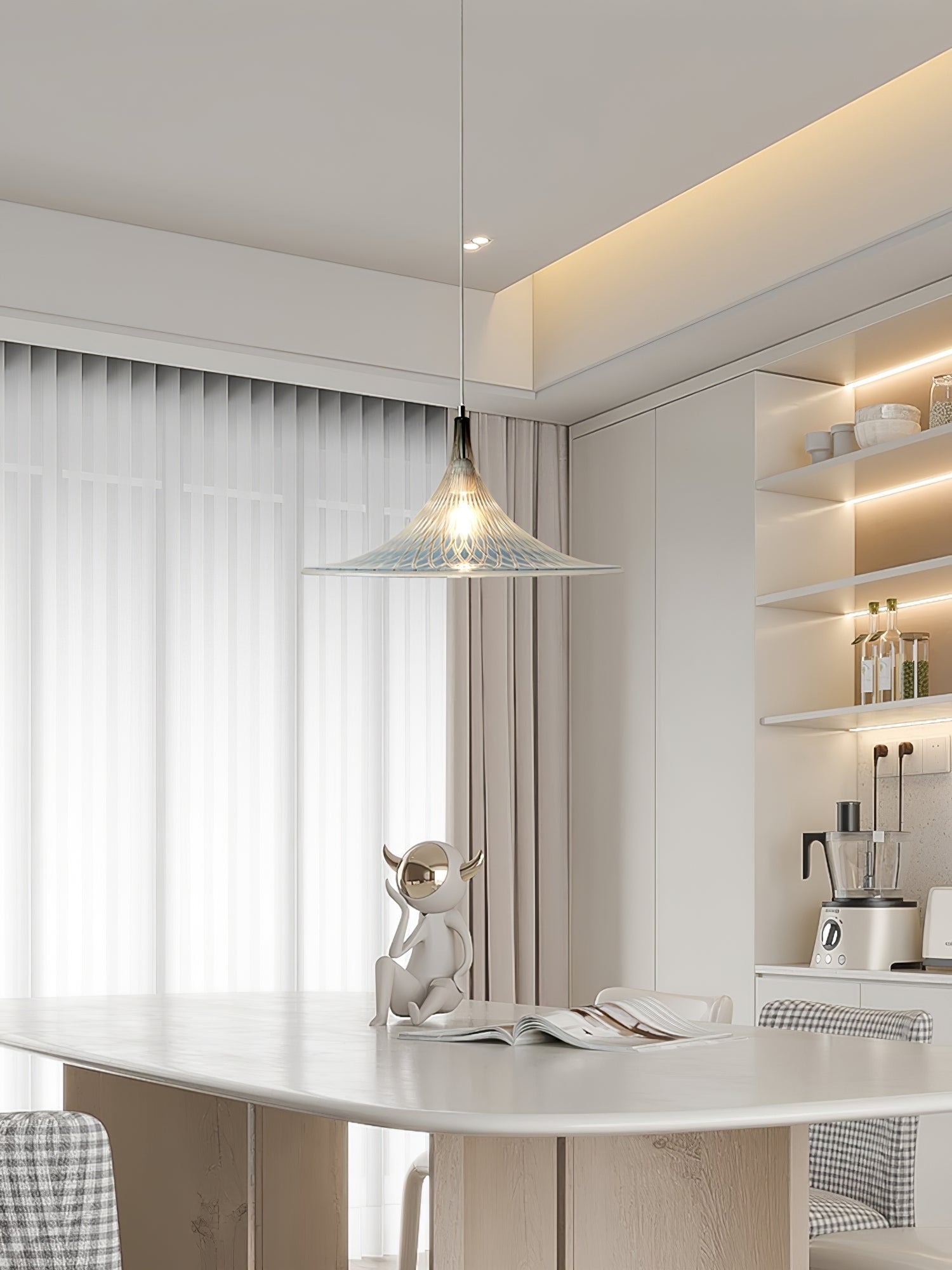 Calire Premium Nordic Art Pendant Light-Neutral Decor