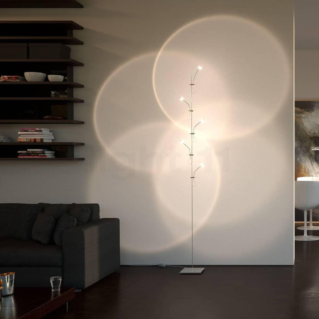 Receiv Steel Floor Lamp-Neutral Decor