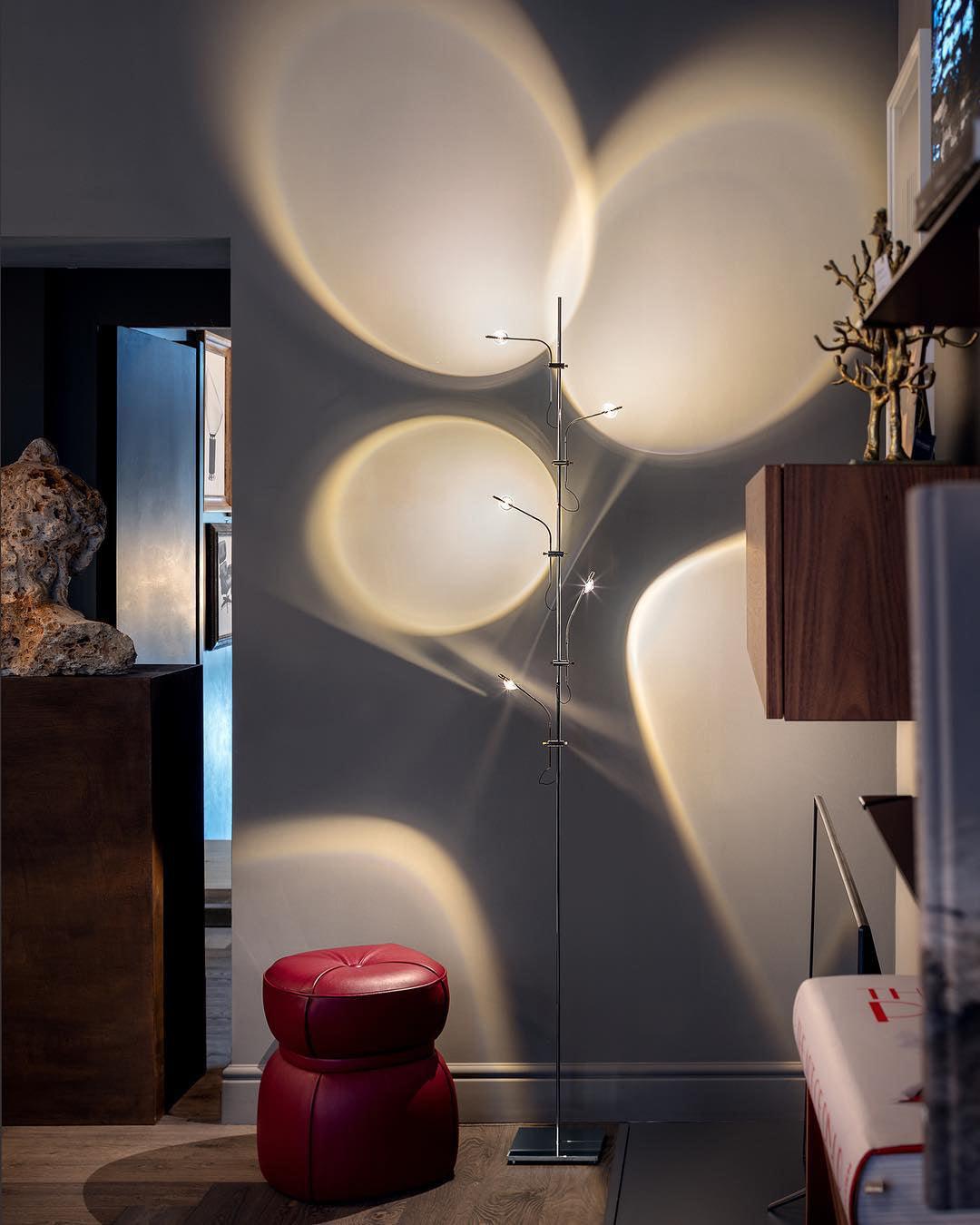 Receiv Steel Floor Lamp-Neutral Decor