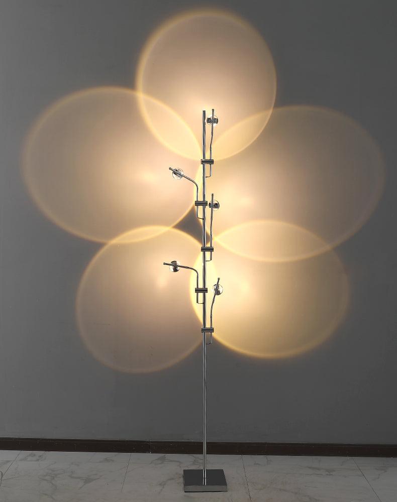 Receiv Steel Floor Lamp-Neutral Decor