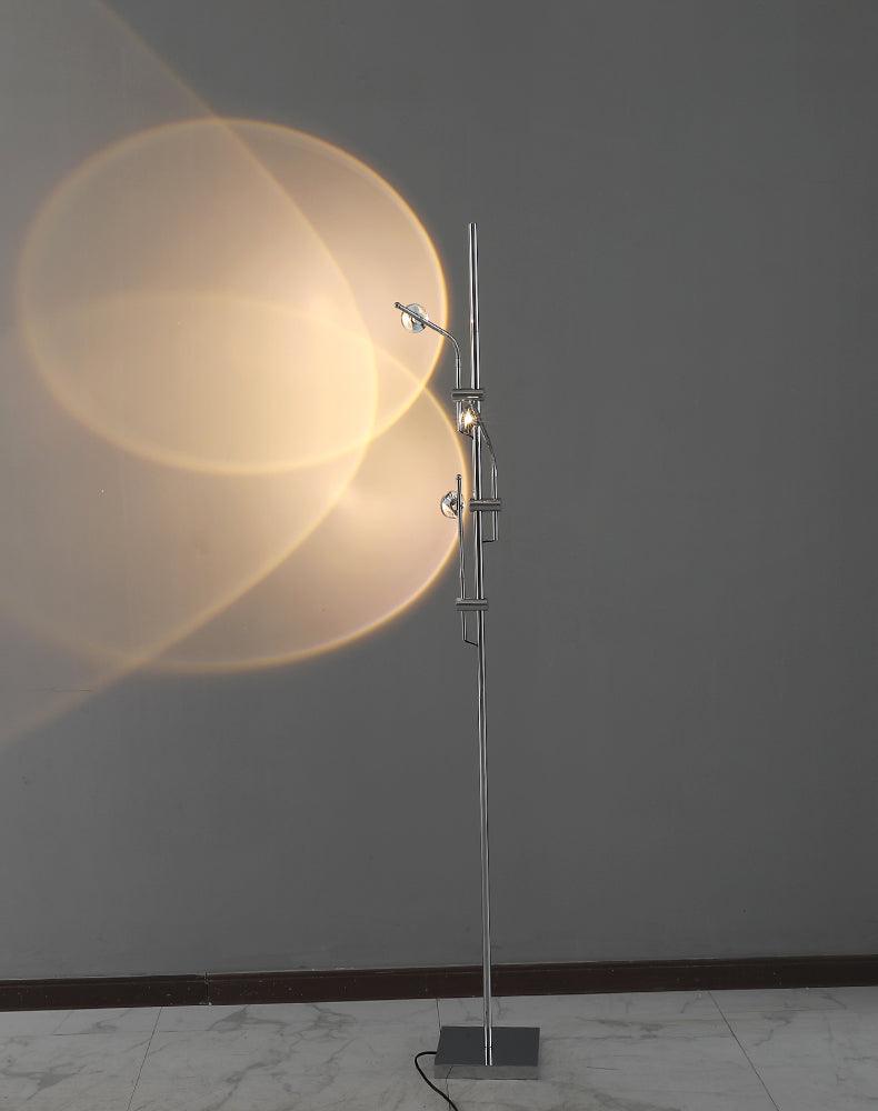 Receiv Steel Floor Lamp-Neutral Decor