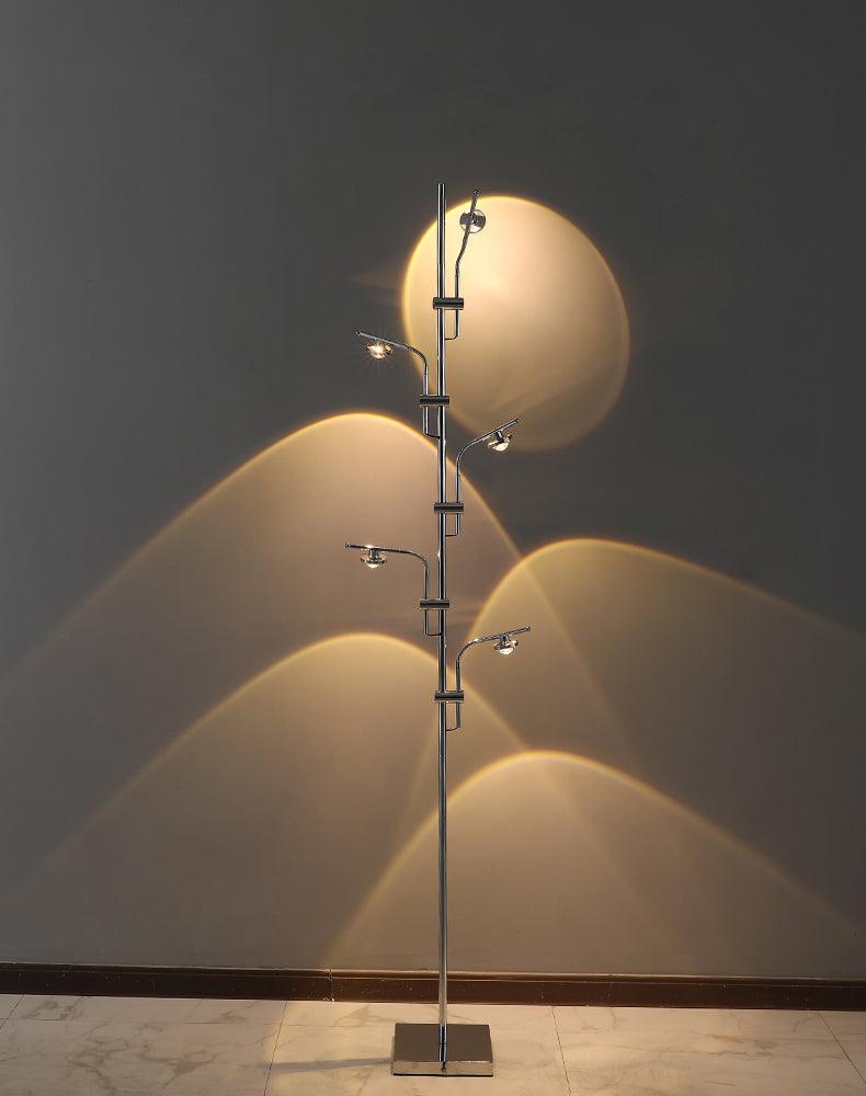 Receiv Steel Floor Lamp-Neutral Decor