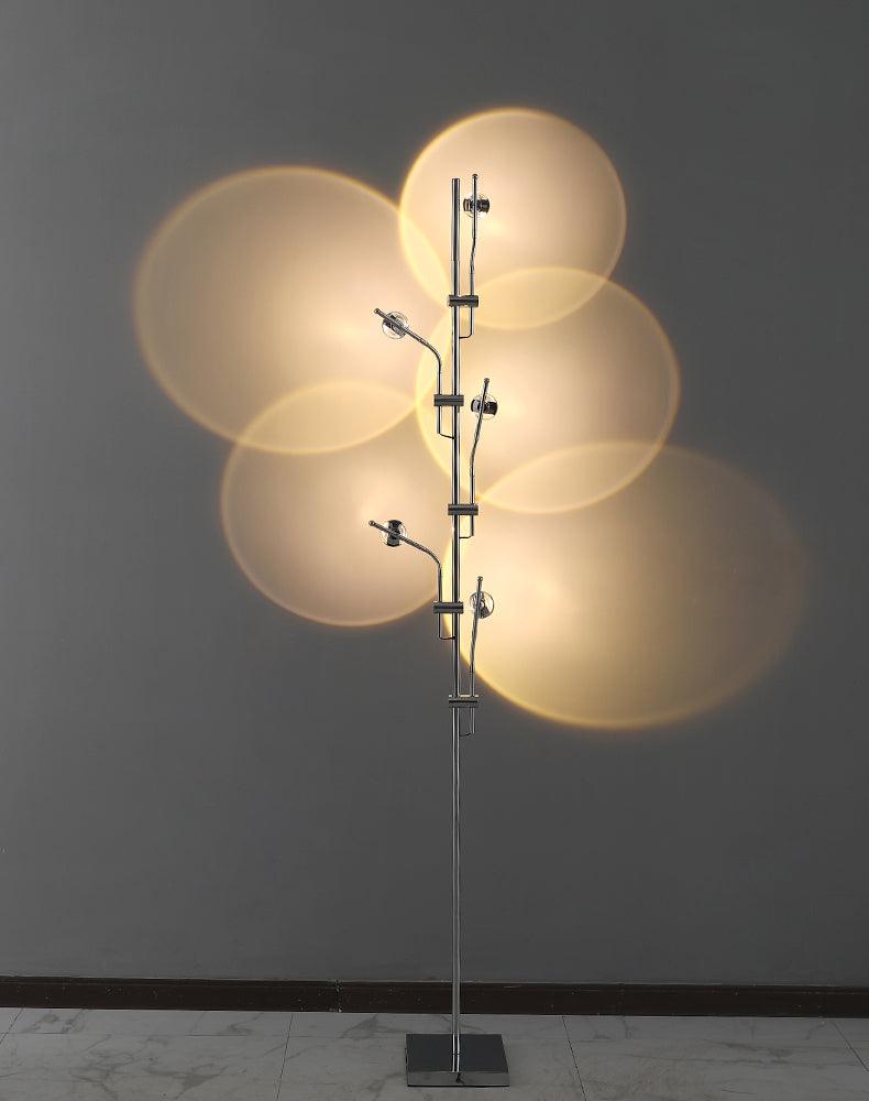 Receiv Steel Floor Lamp-Neutral Decor