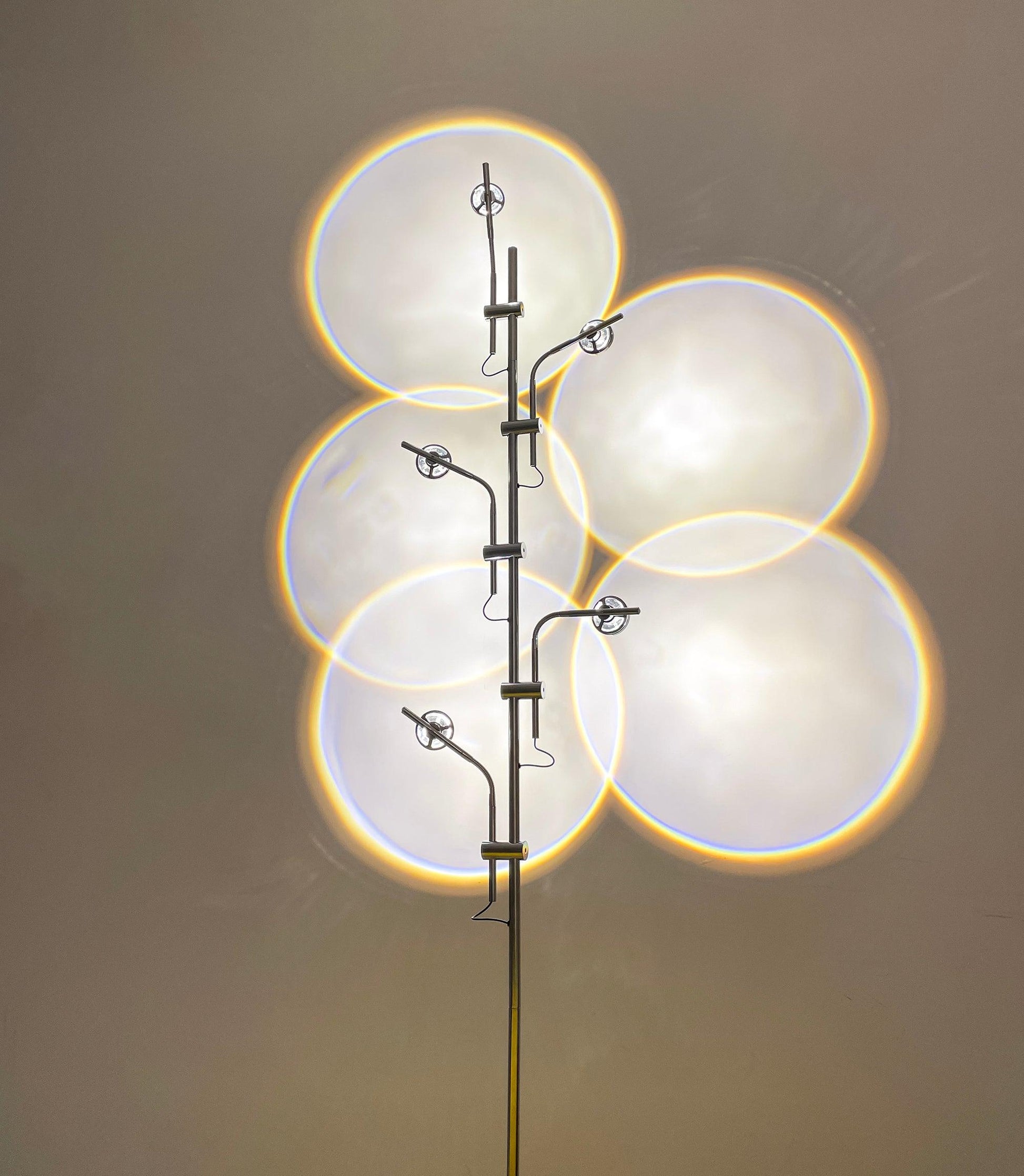 Receiv Steel Floor Lamp-Neutral Decor