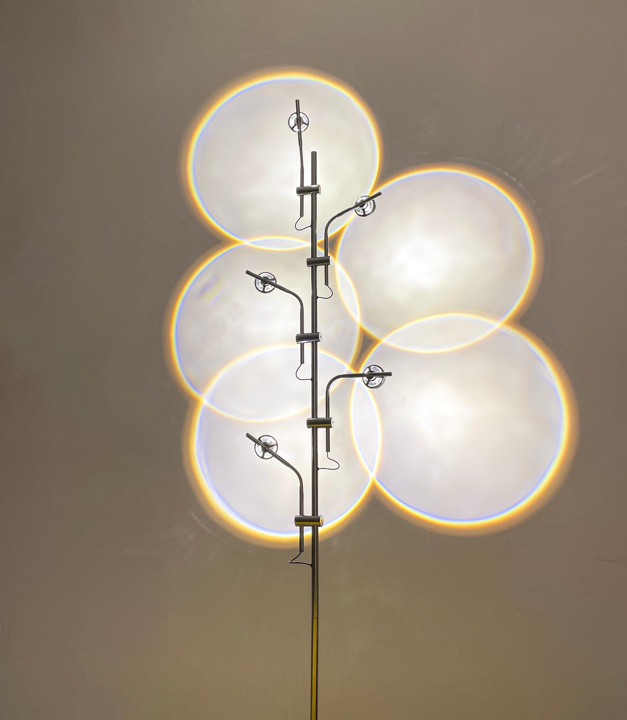 Receiv Steel Floor Lamp-Neutral Decor