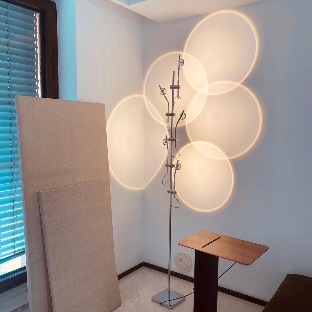 Receiv Steel Floor Lamp-Neutral Decor