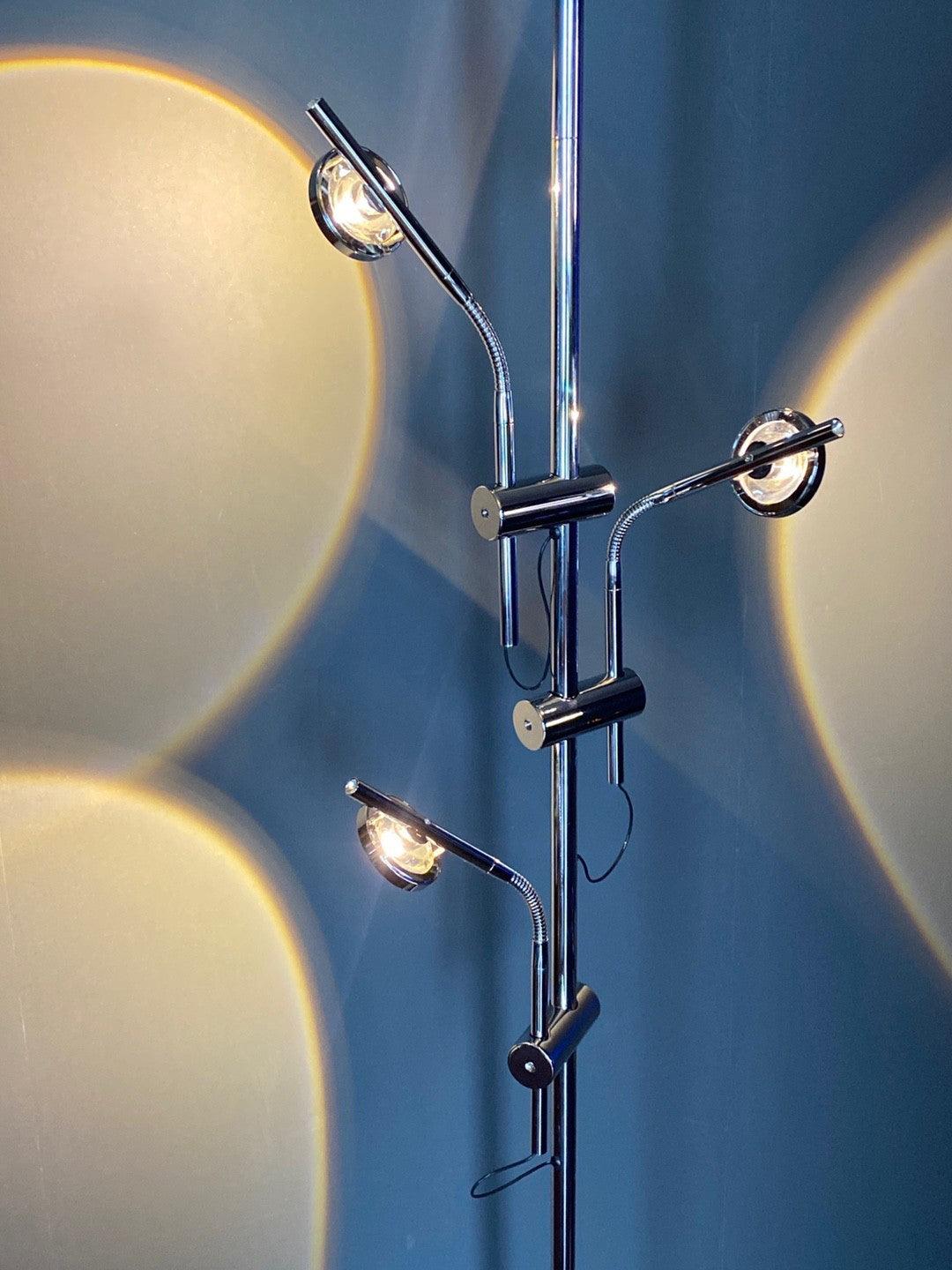 Receiv Steel Floor Lamp-Neutral Decor