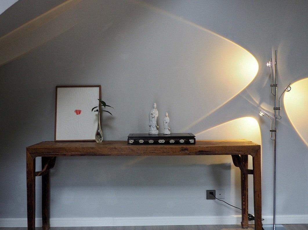 Receiv Steel Floor Lamp-Neutral Decor
