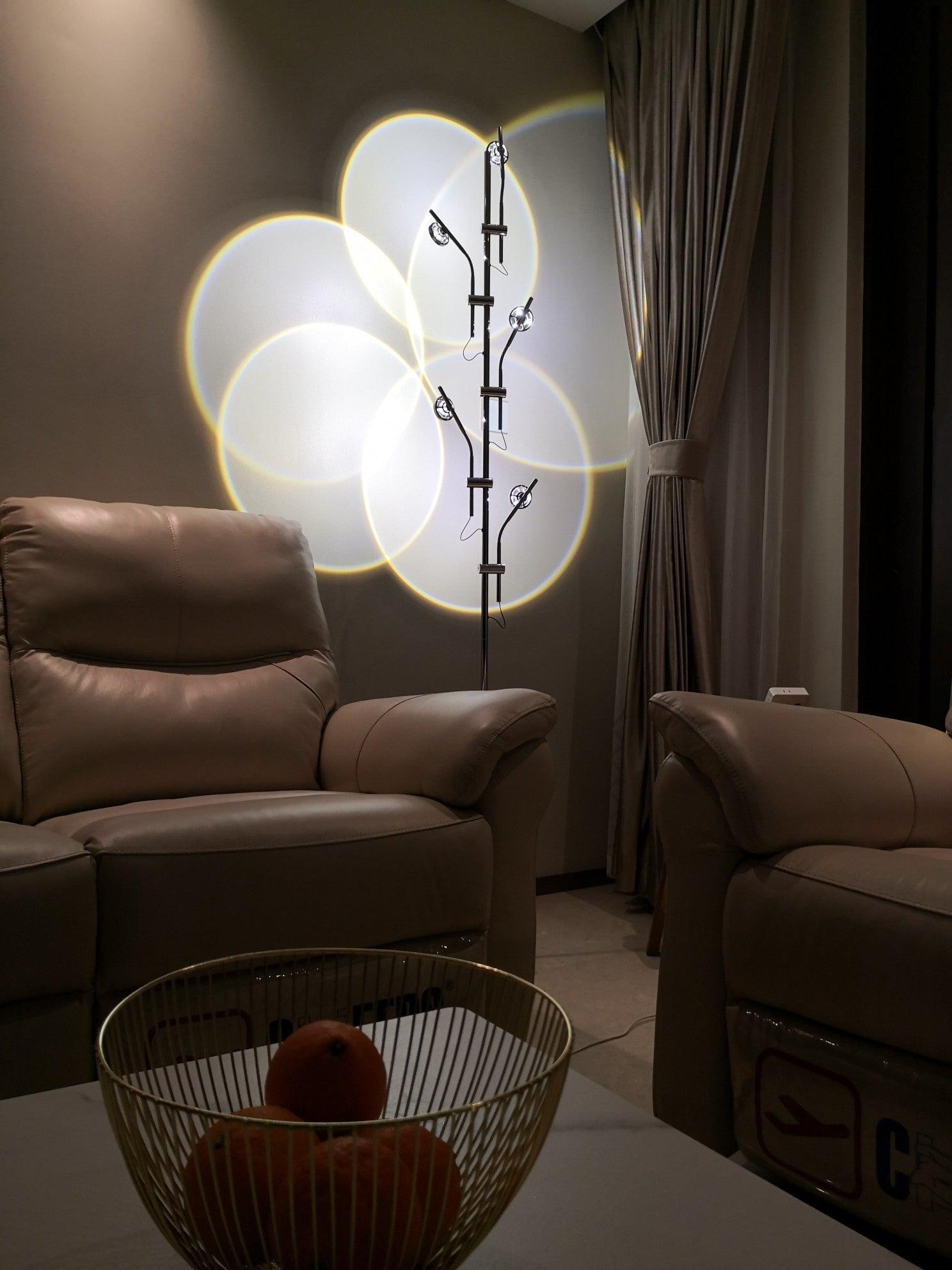 Receiv Steel Floor Lamp-Neutral Decor