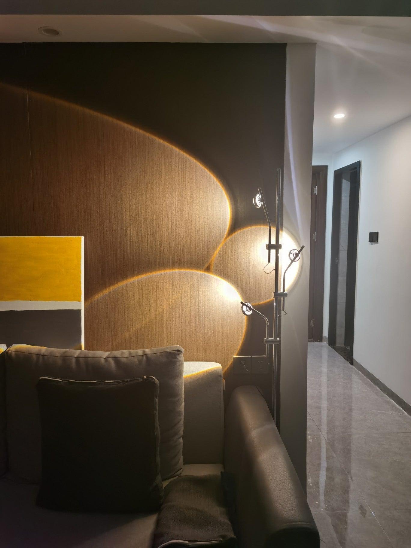 Receiv Steel Floor Lamp-Neutral Decor