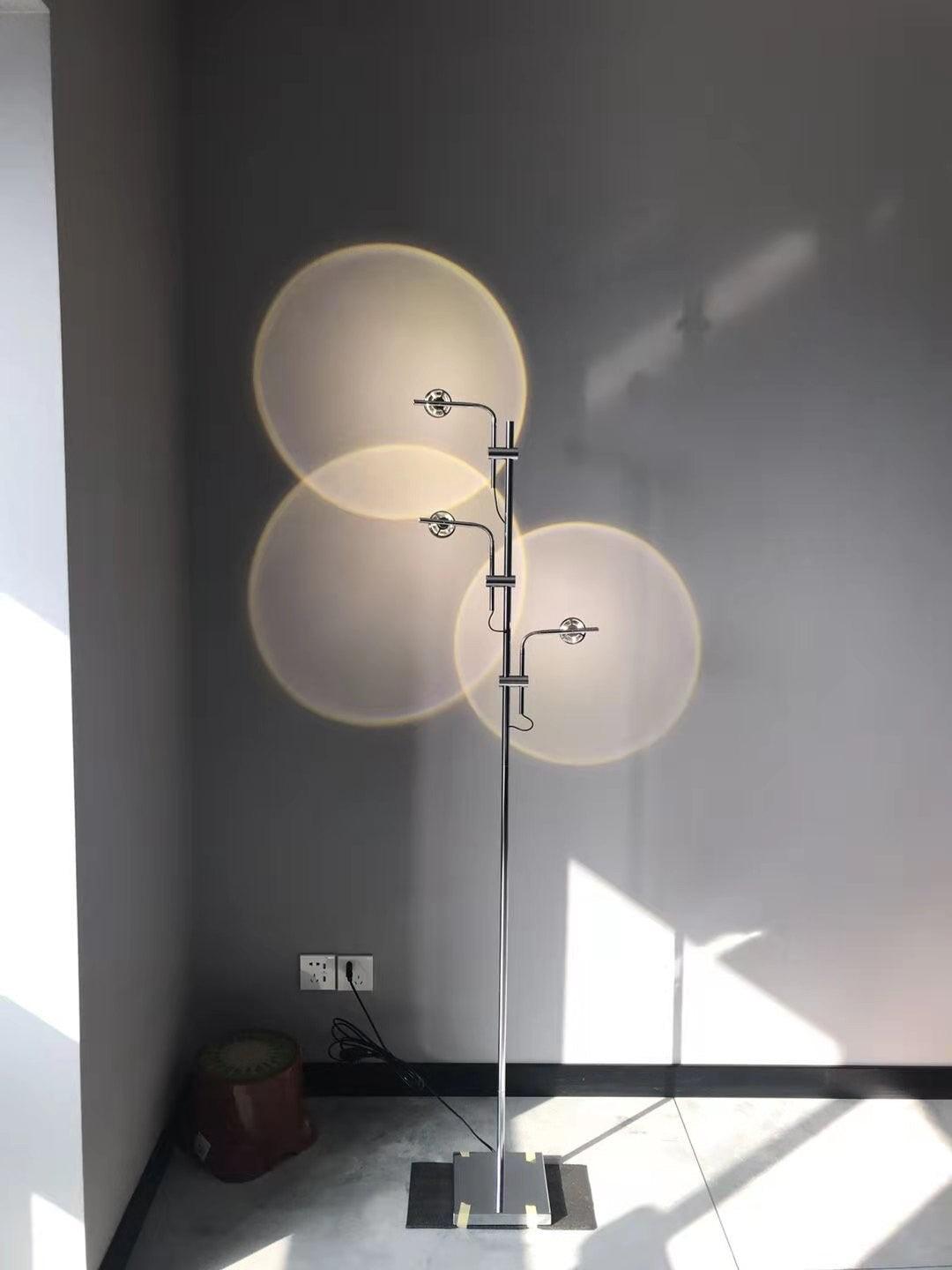 Receiv Steel Floor Lamp-Neutral Decor