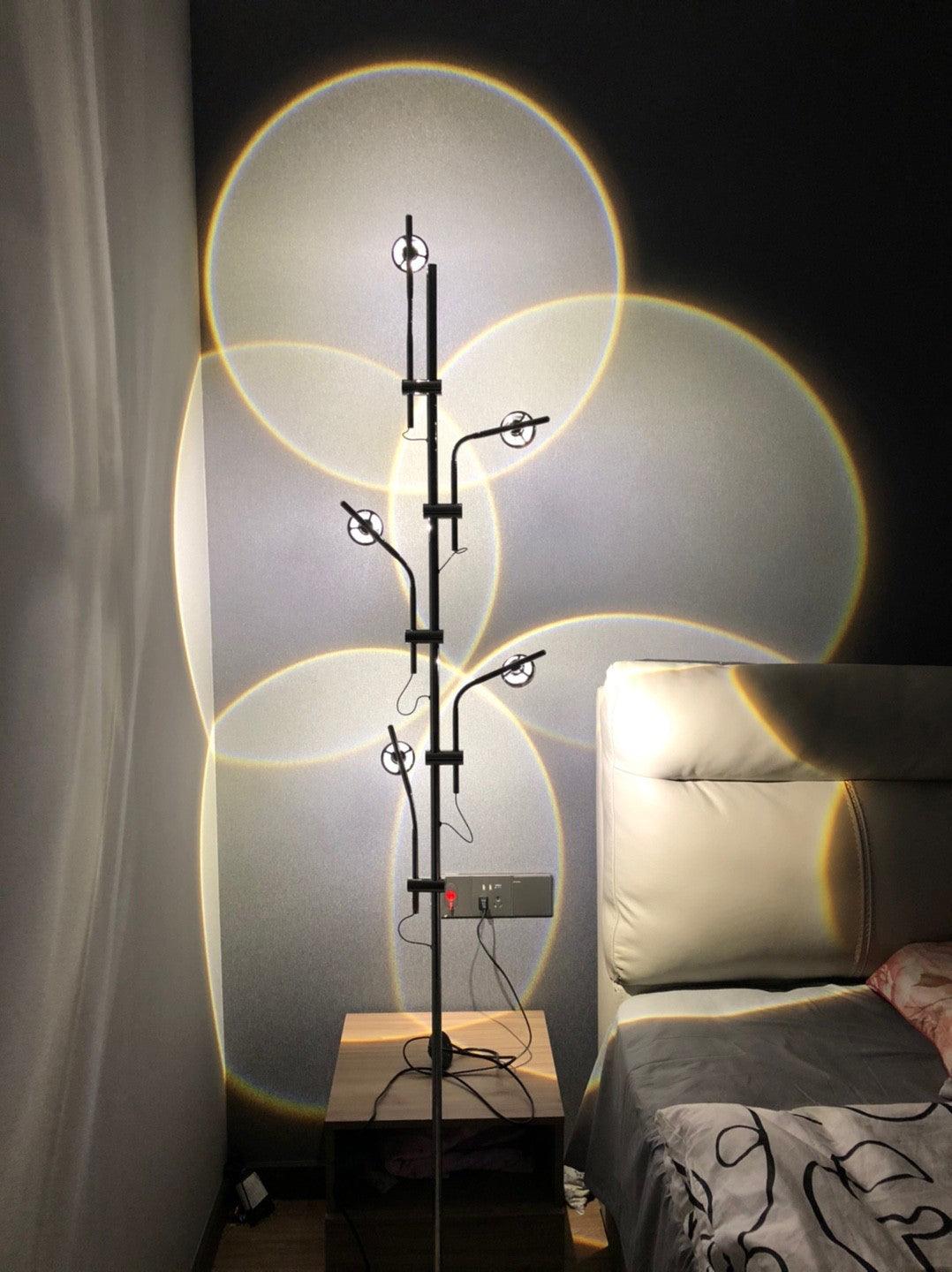 Receiv Steel Floor Lamp-Neutral Decor