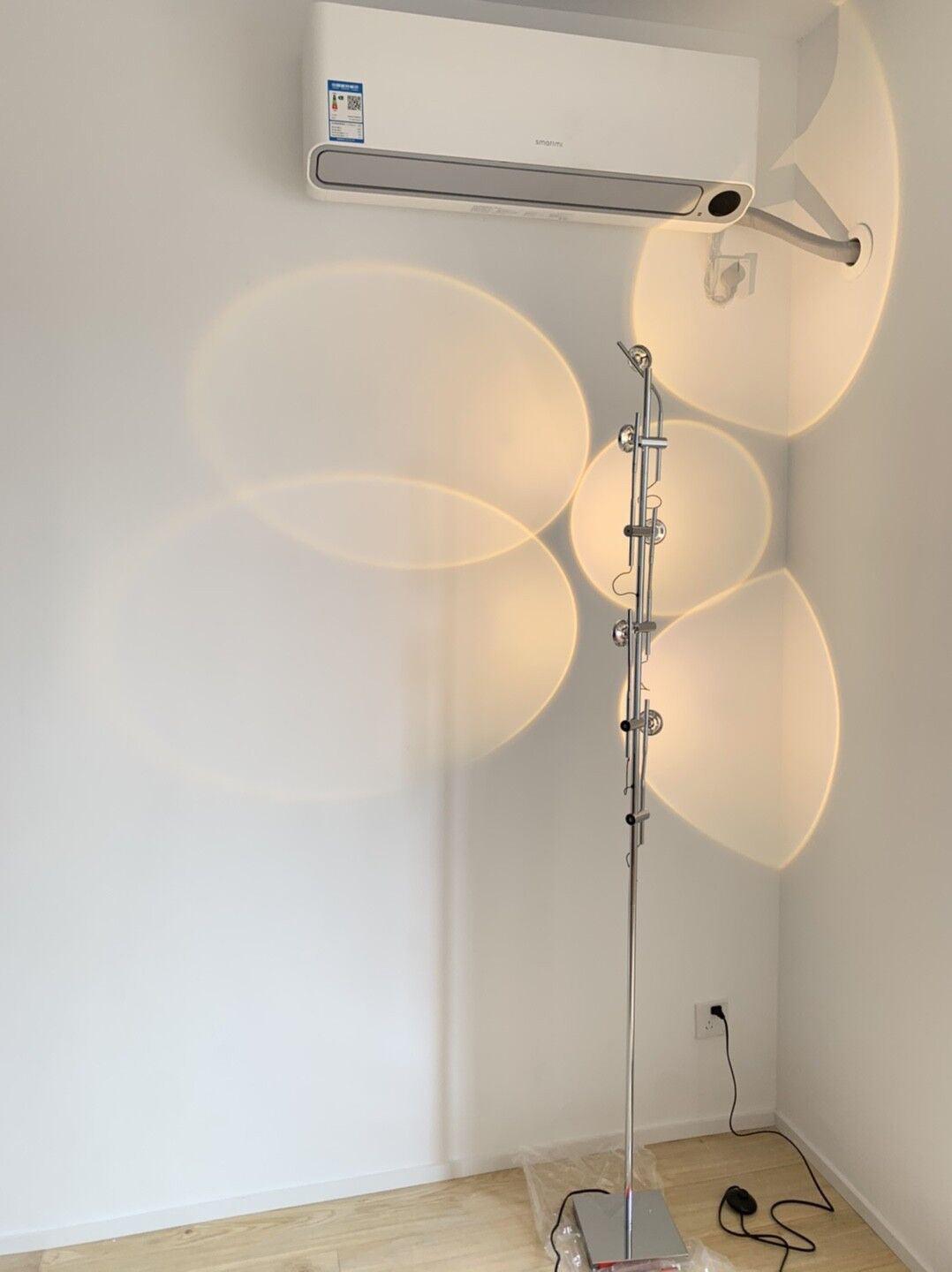 Receiv Steel Floor Lamp-Neutral Decor