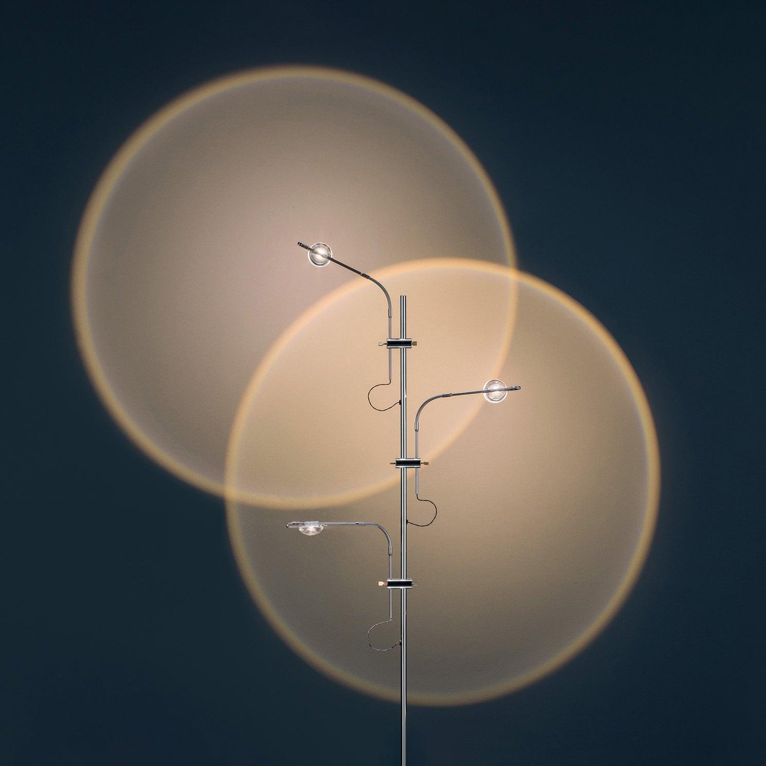 Receiv Steel Floor Lamp-Neutral Decor
