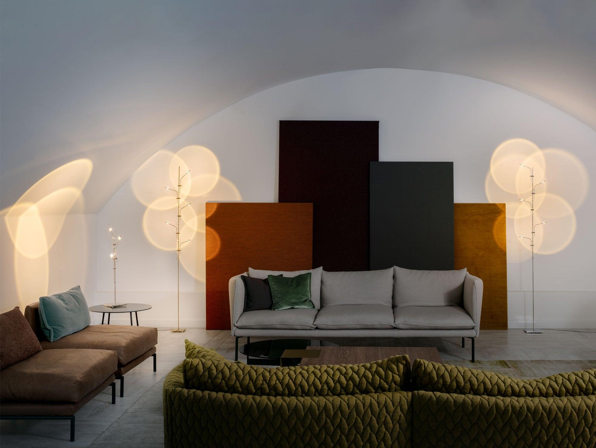 Receiv Steel Floor Lamp-Neutral Decor