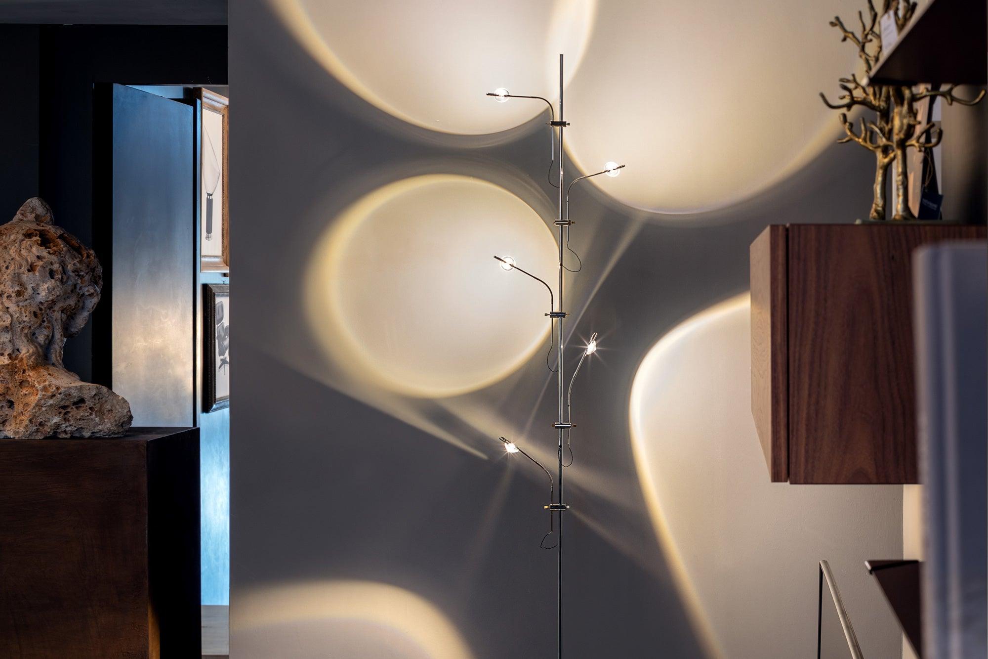 Receiv Steel Floor Lamp-Neutral Decor