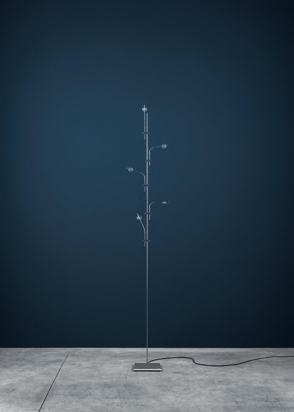 Receiv Steel Floor Lamp-Neutral Decor