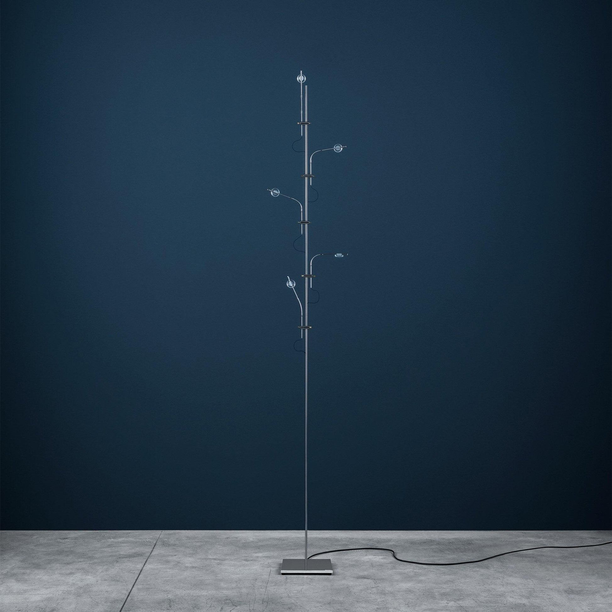 Receiv Steel Floor Lamp-Neutral Decor