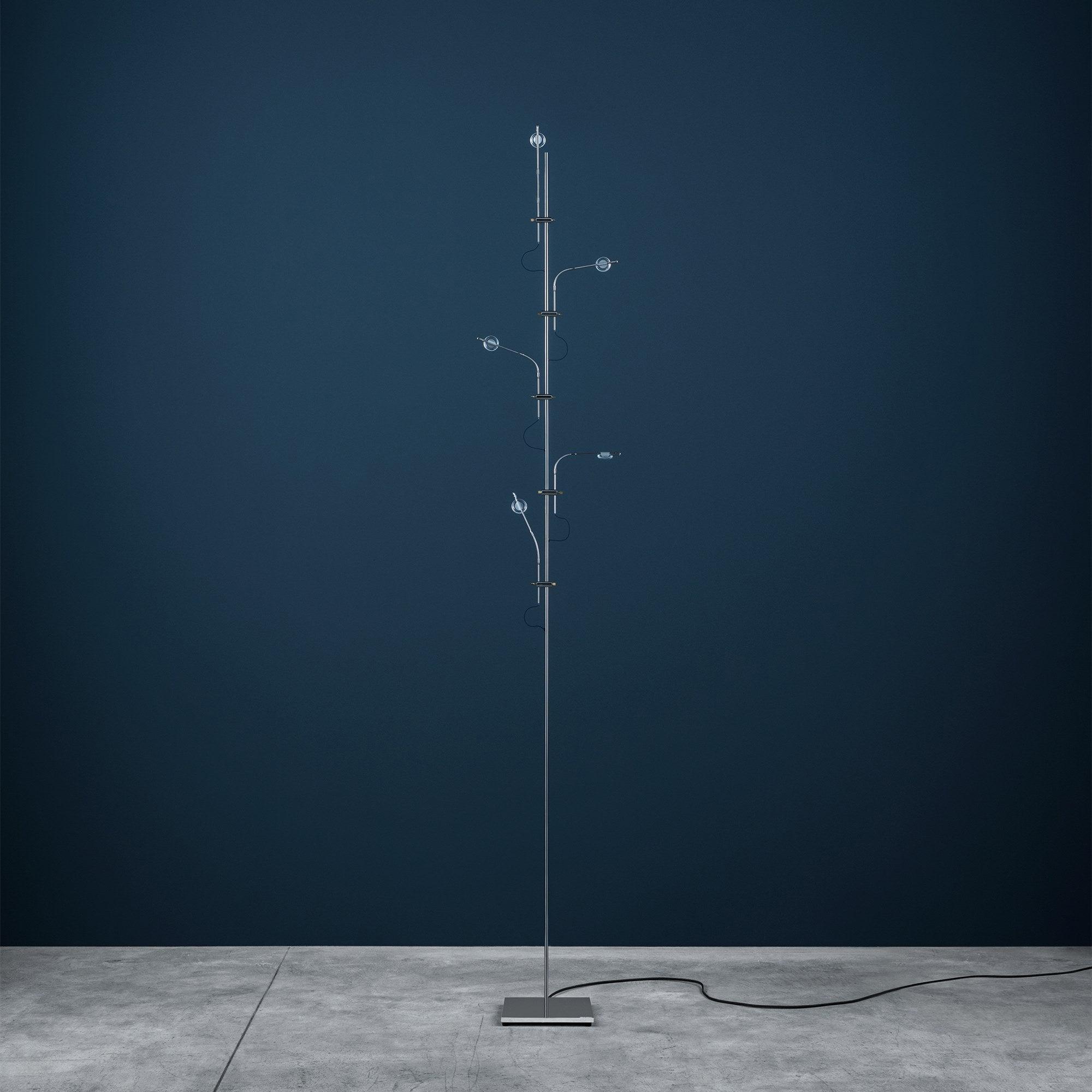 Receiv Steel Floor Lamp-Neutral Decor