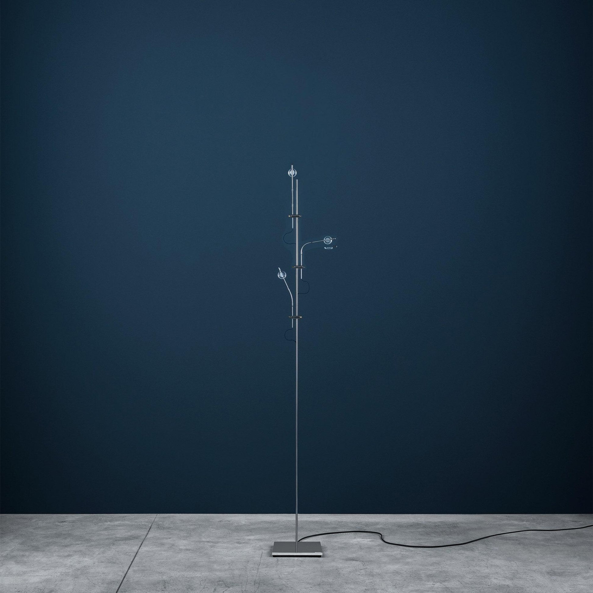 Receiv Steel Floor Lamp-Neutral Decor