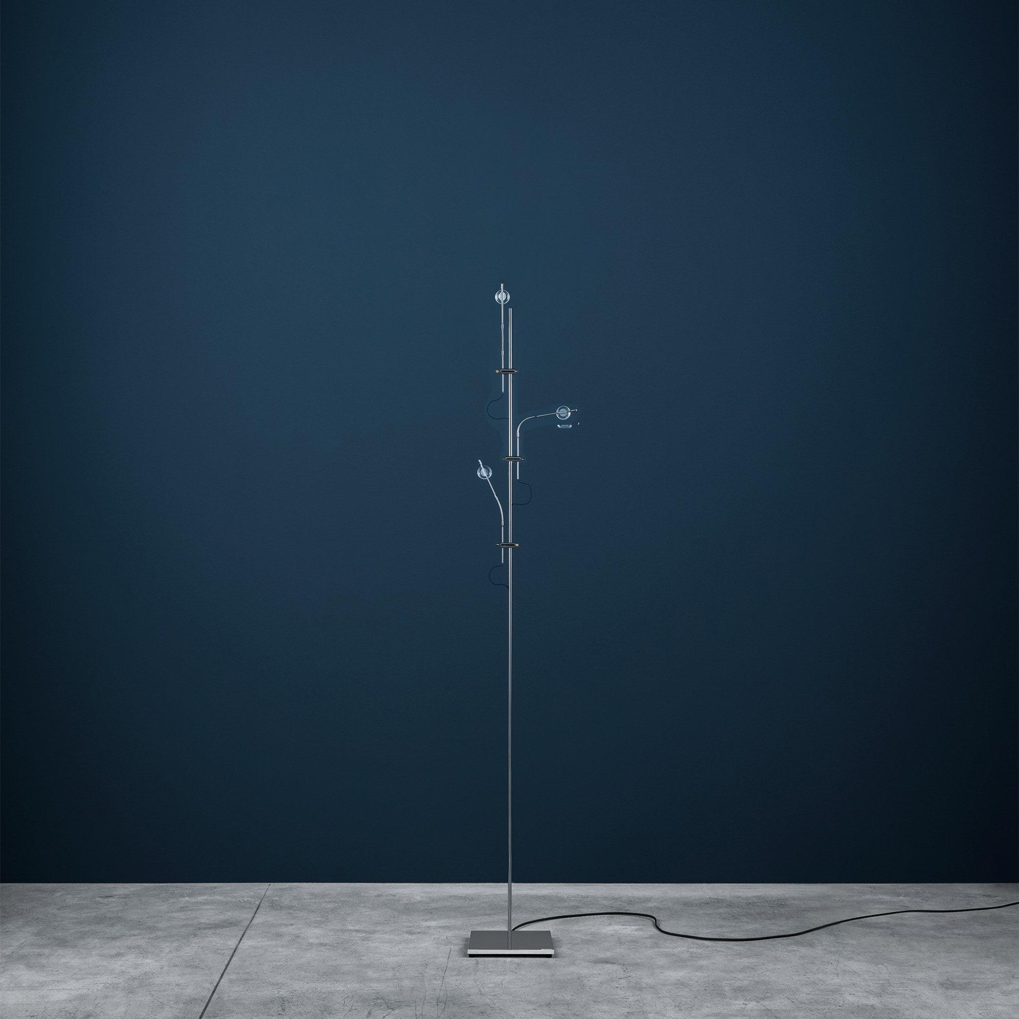 Receiv Steel Floor Lamp-Neutral Decor