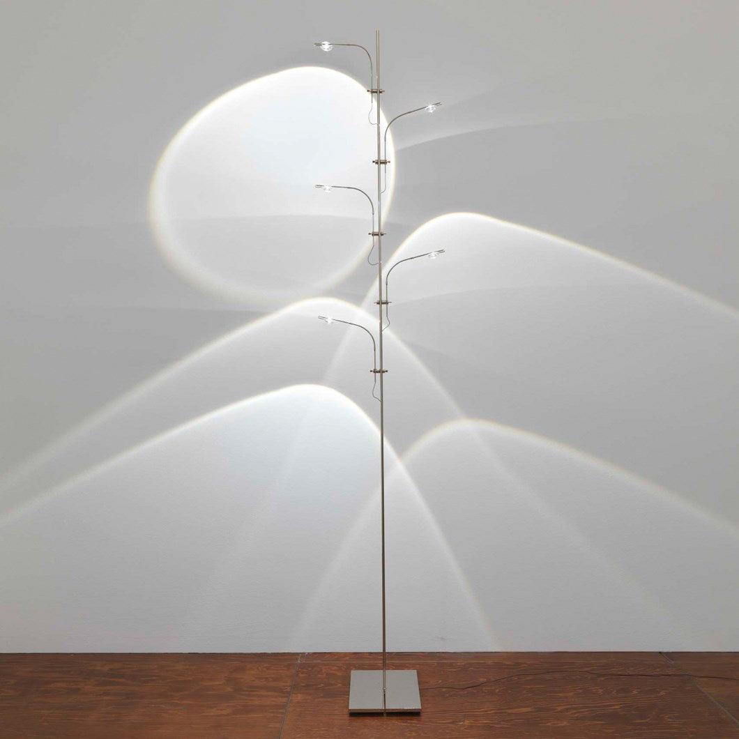 Receiv Steel Floor Lamp-Neutral Decor
